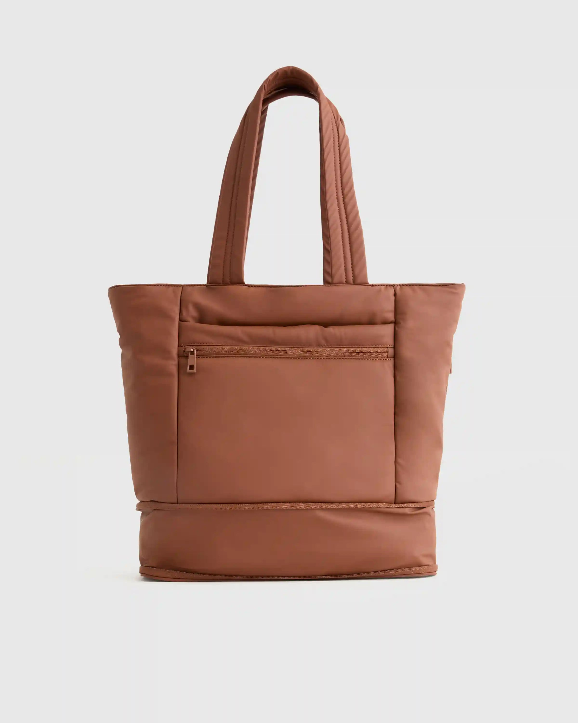 Water Repellent Puff Expandable Tote