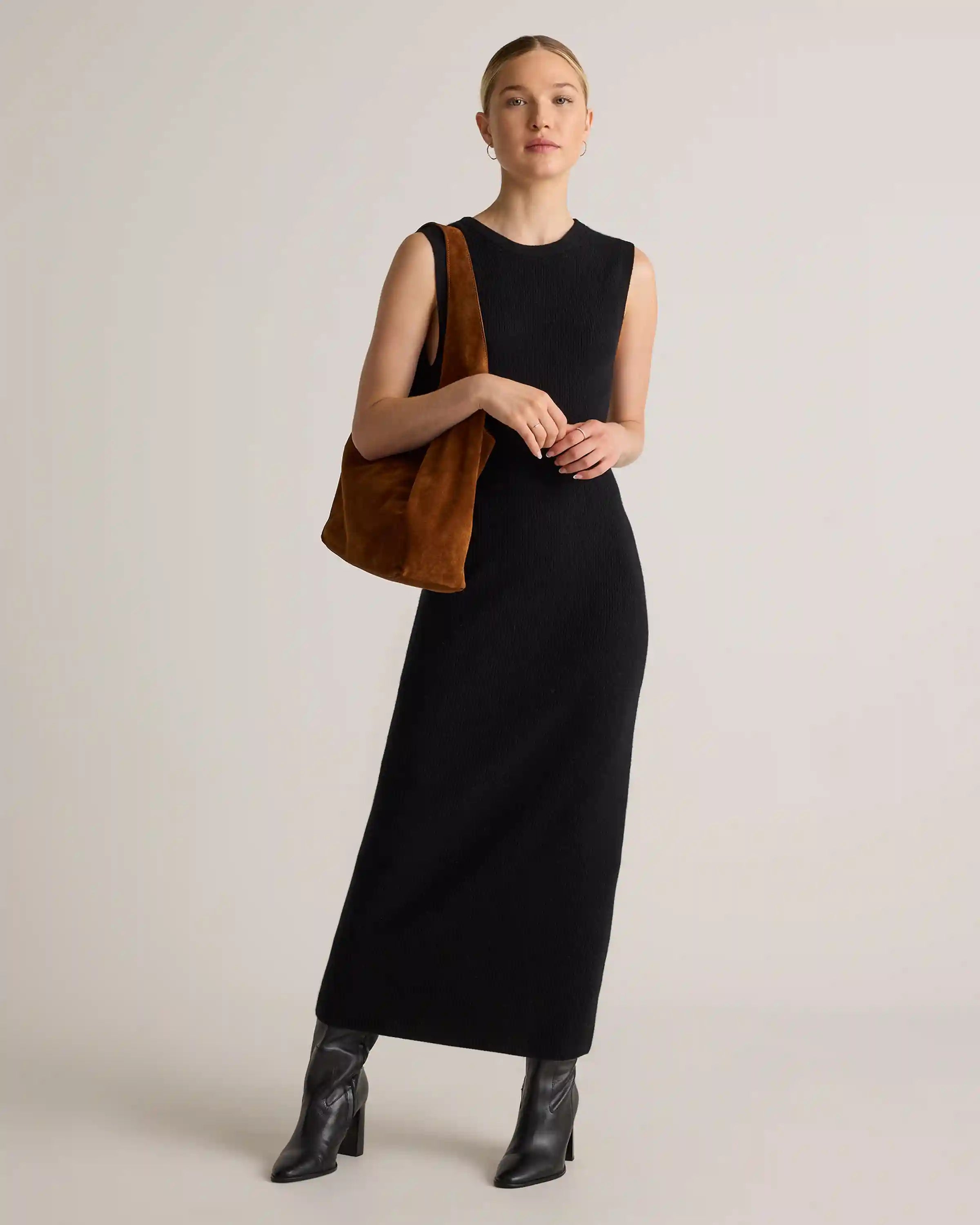 Esme Suede Shoulder Bag