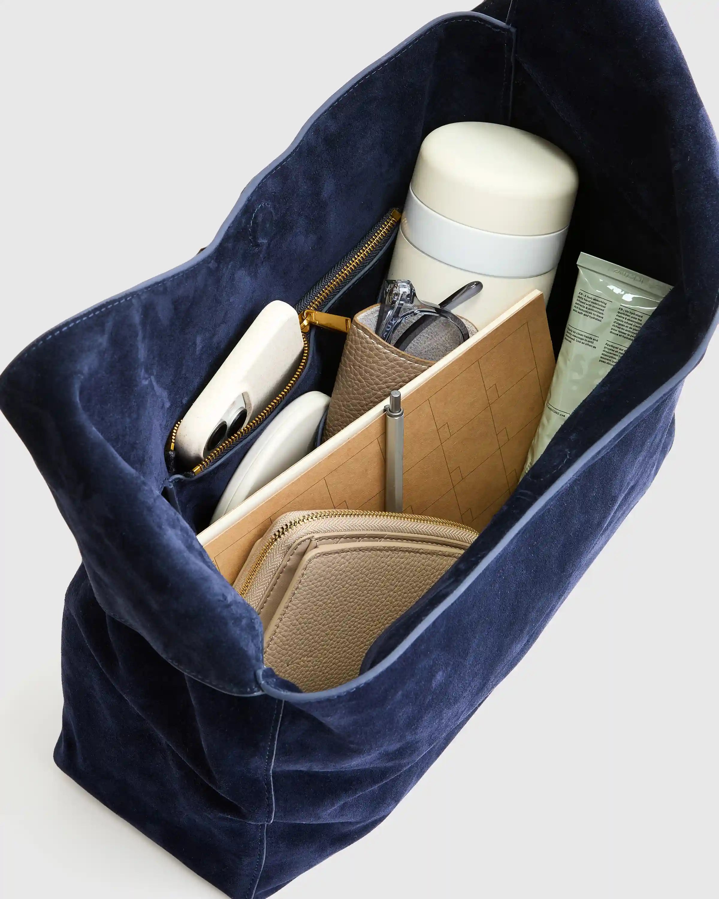 Esme Suede Shoulder Bag