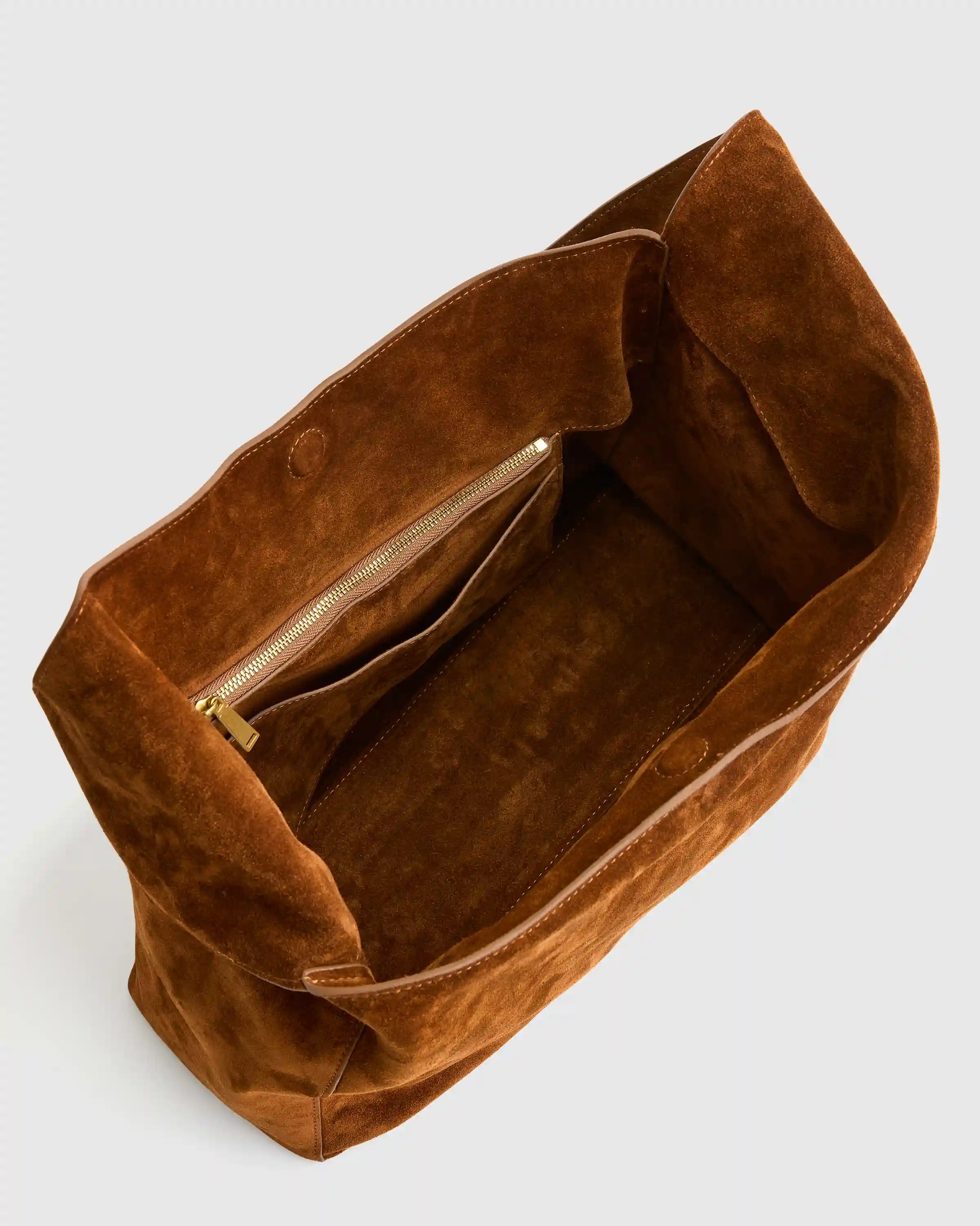 Esme Suede Shoulder Bag