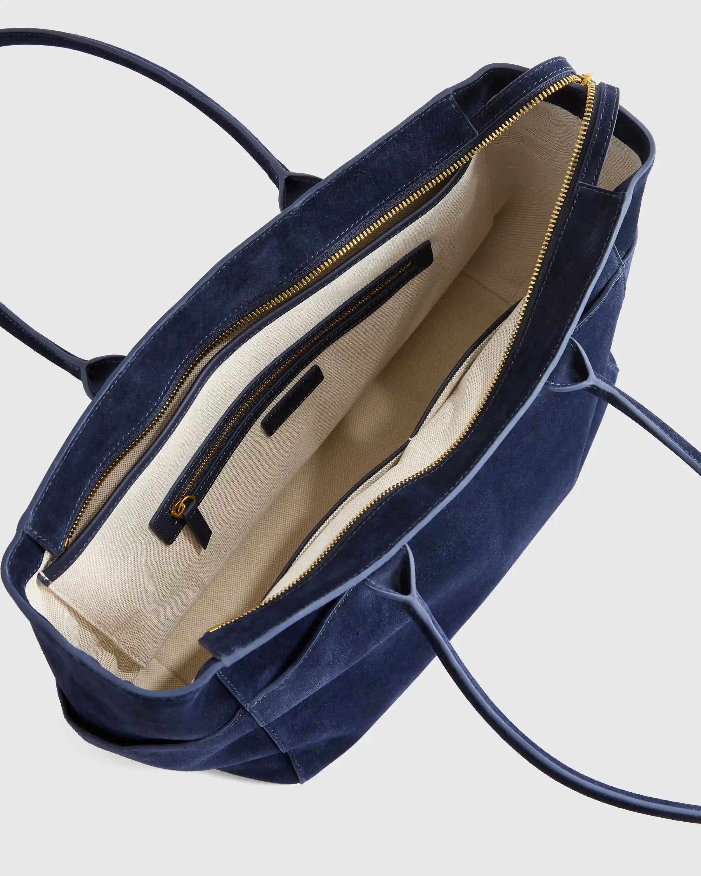 Hudson Suede Tote