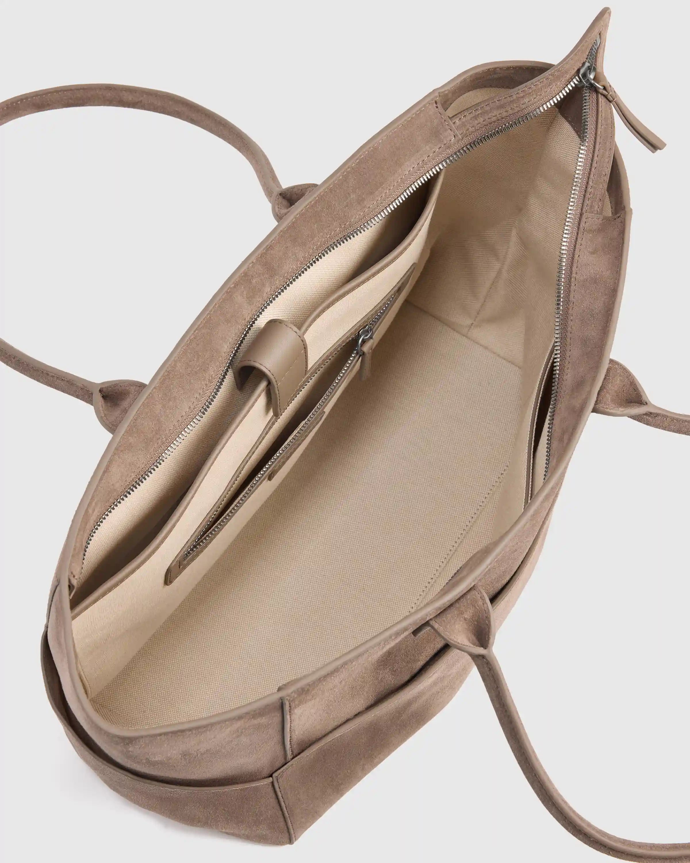 Hudson Suede Tote
