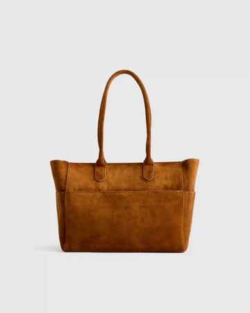 Hudson Suede Tote