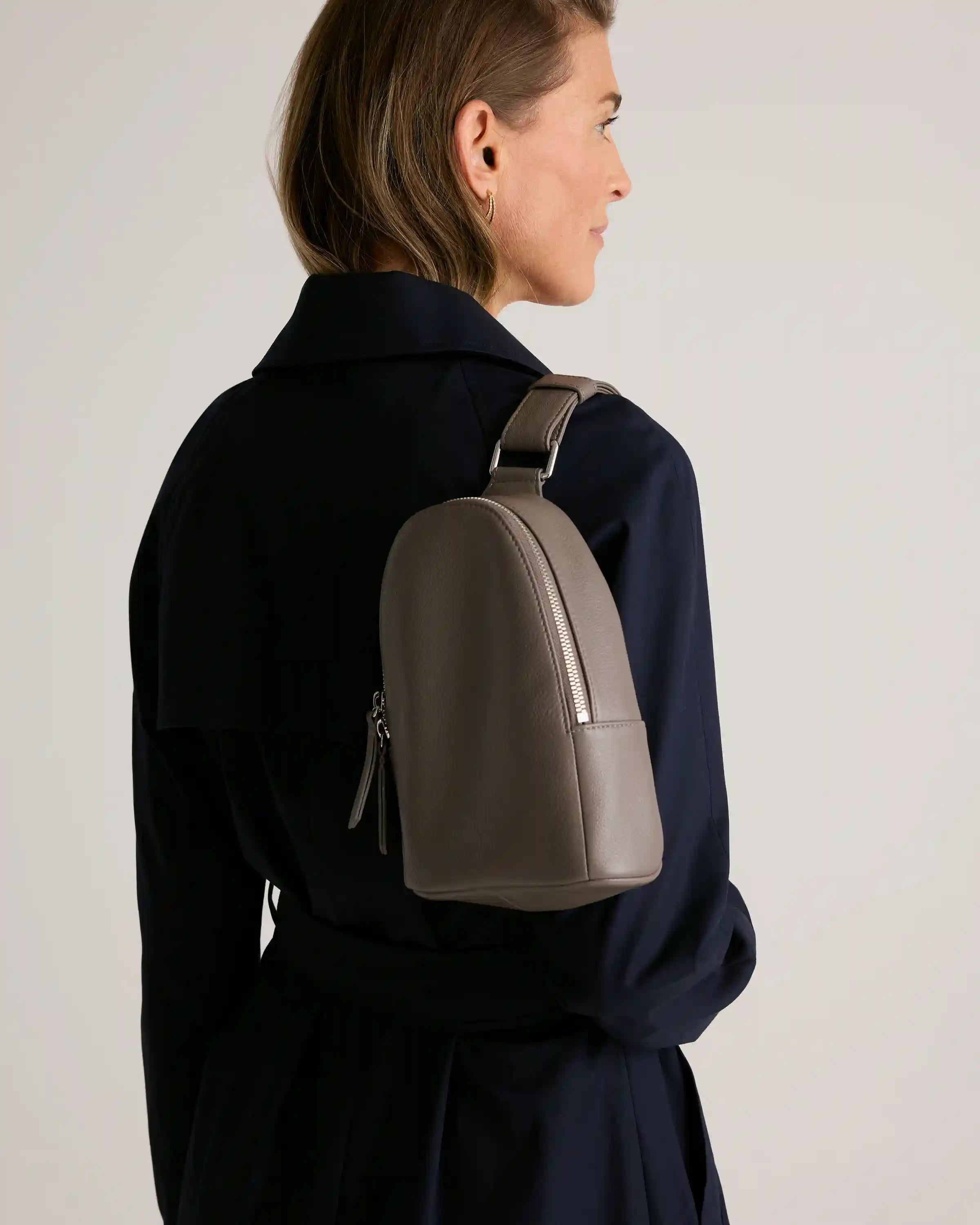 Italian Leather Sling Pack