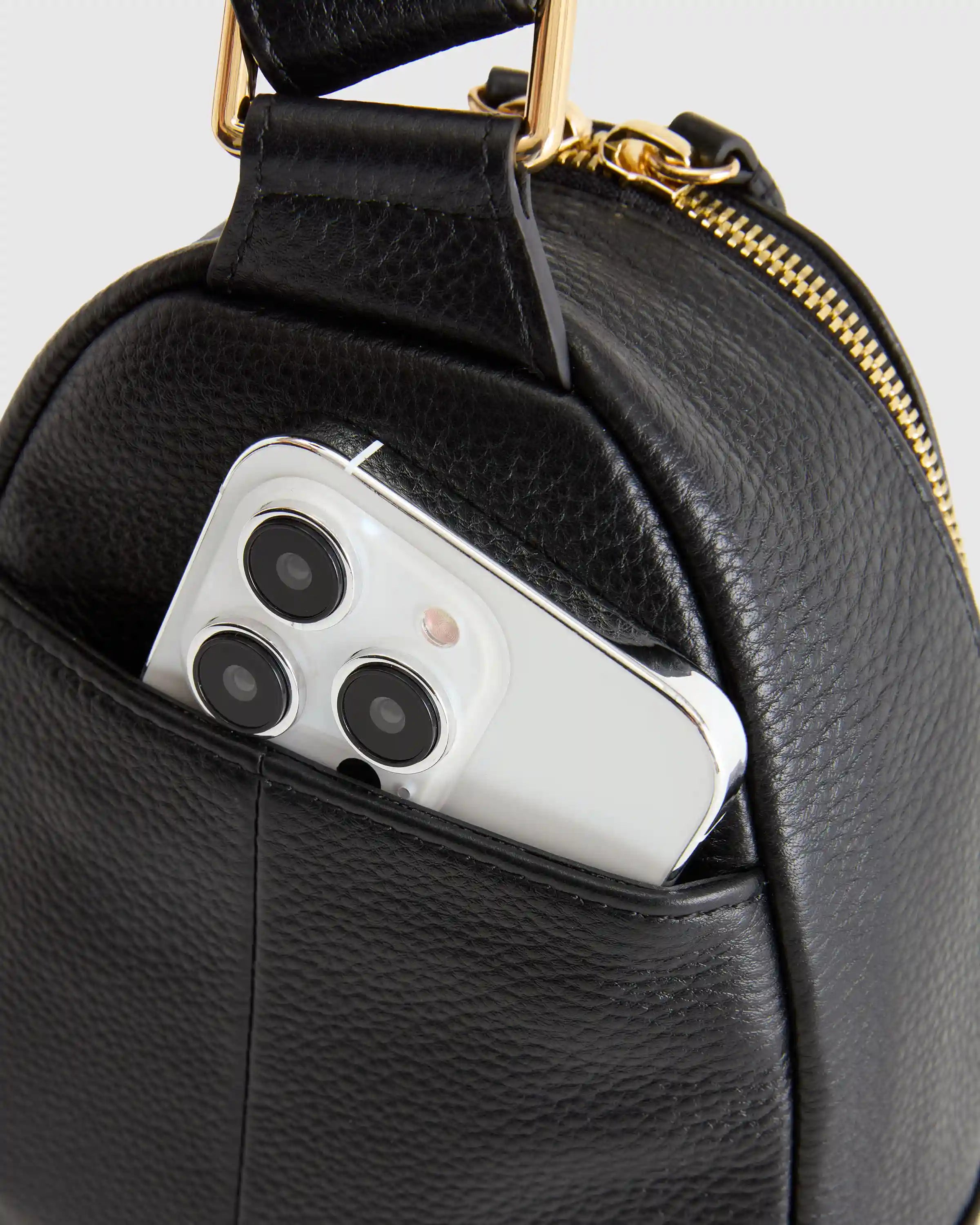 Italian Leather Sling Pack