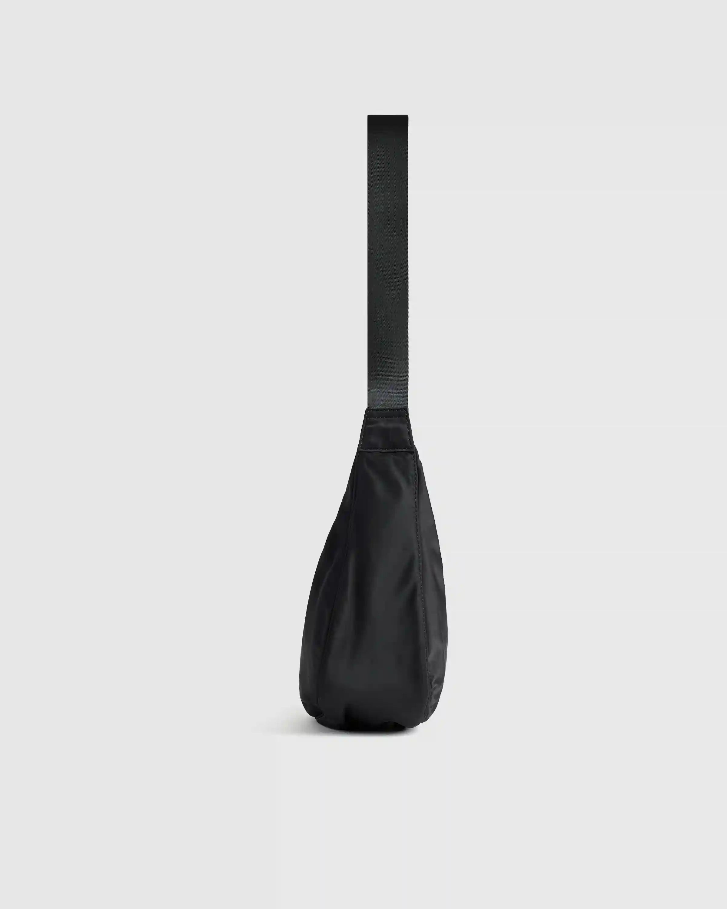 Revive Nylon Crescent Shoulder Bag