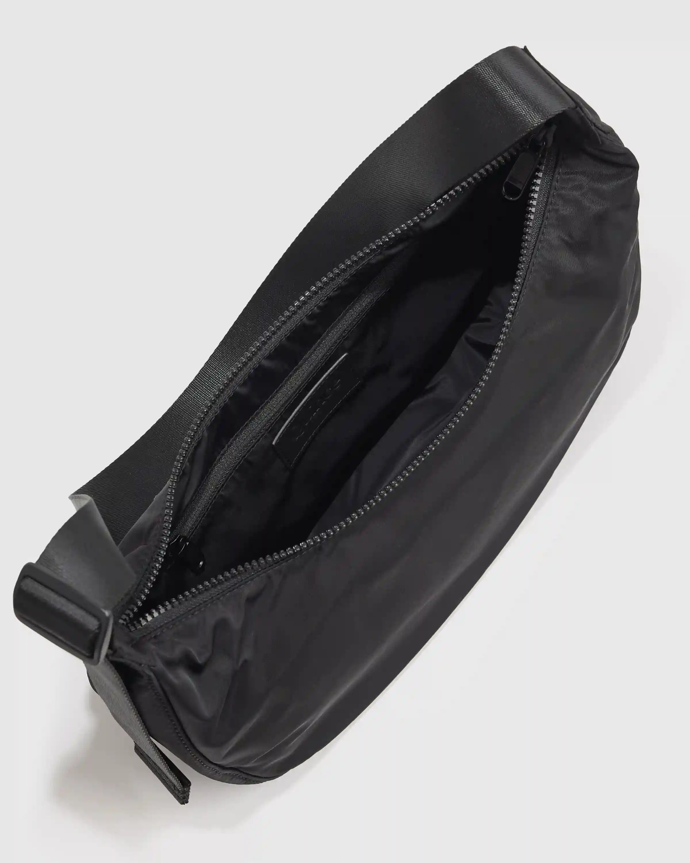 Revive Nylon Crescent Shoulder Bag