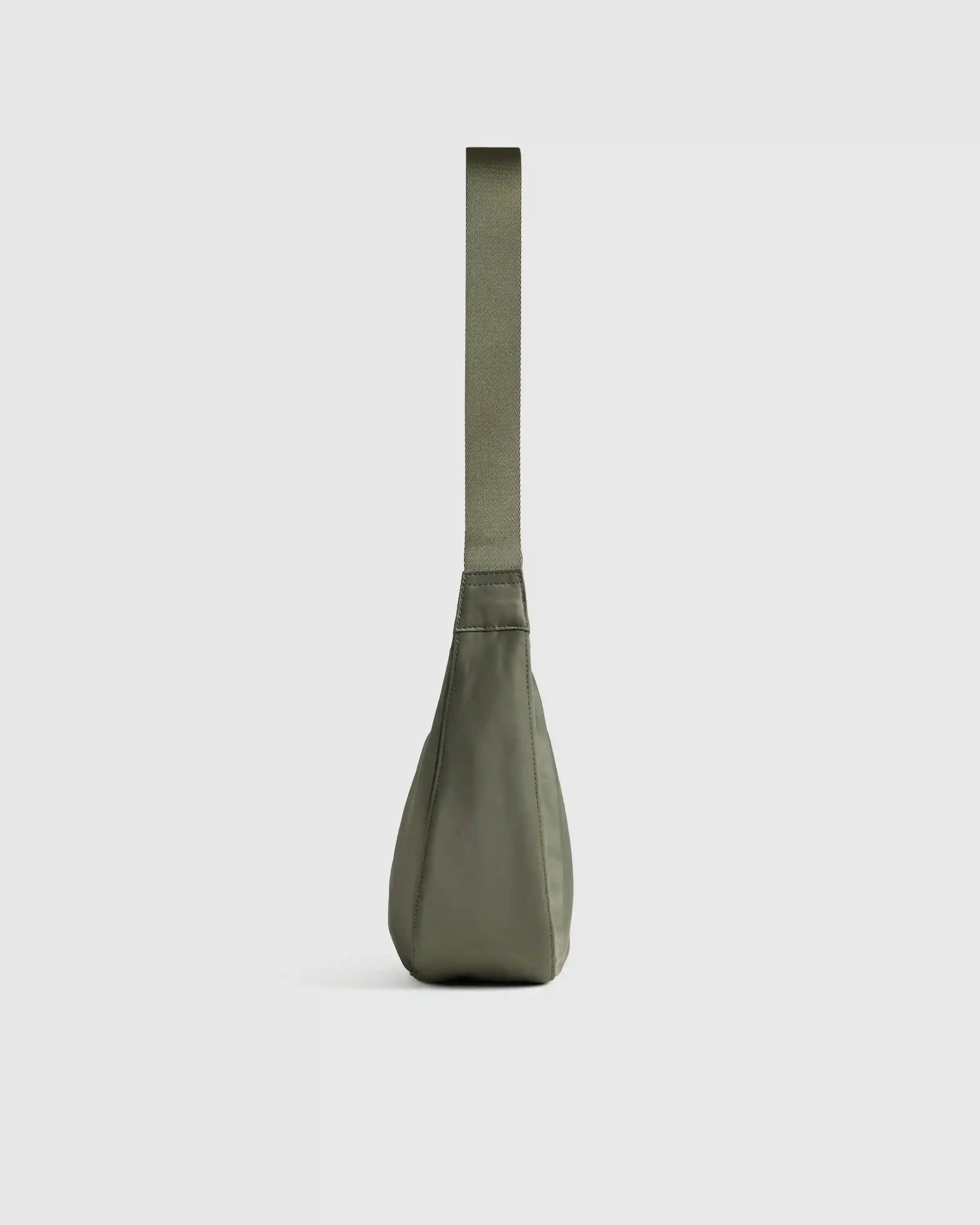 Revive Nylon Crescent Shoulder Bag