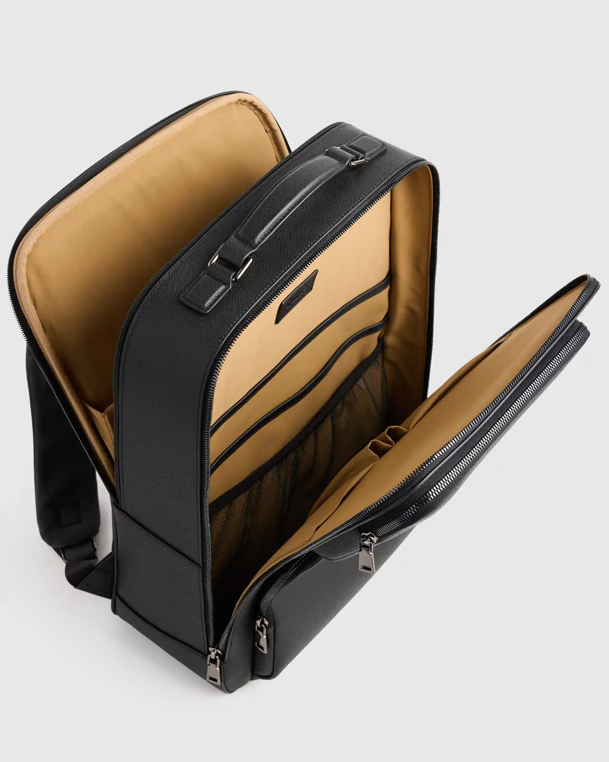 Italian Saffiano Laptop Backpack
