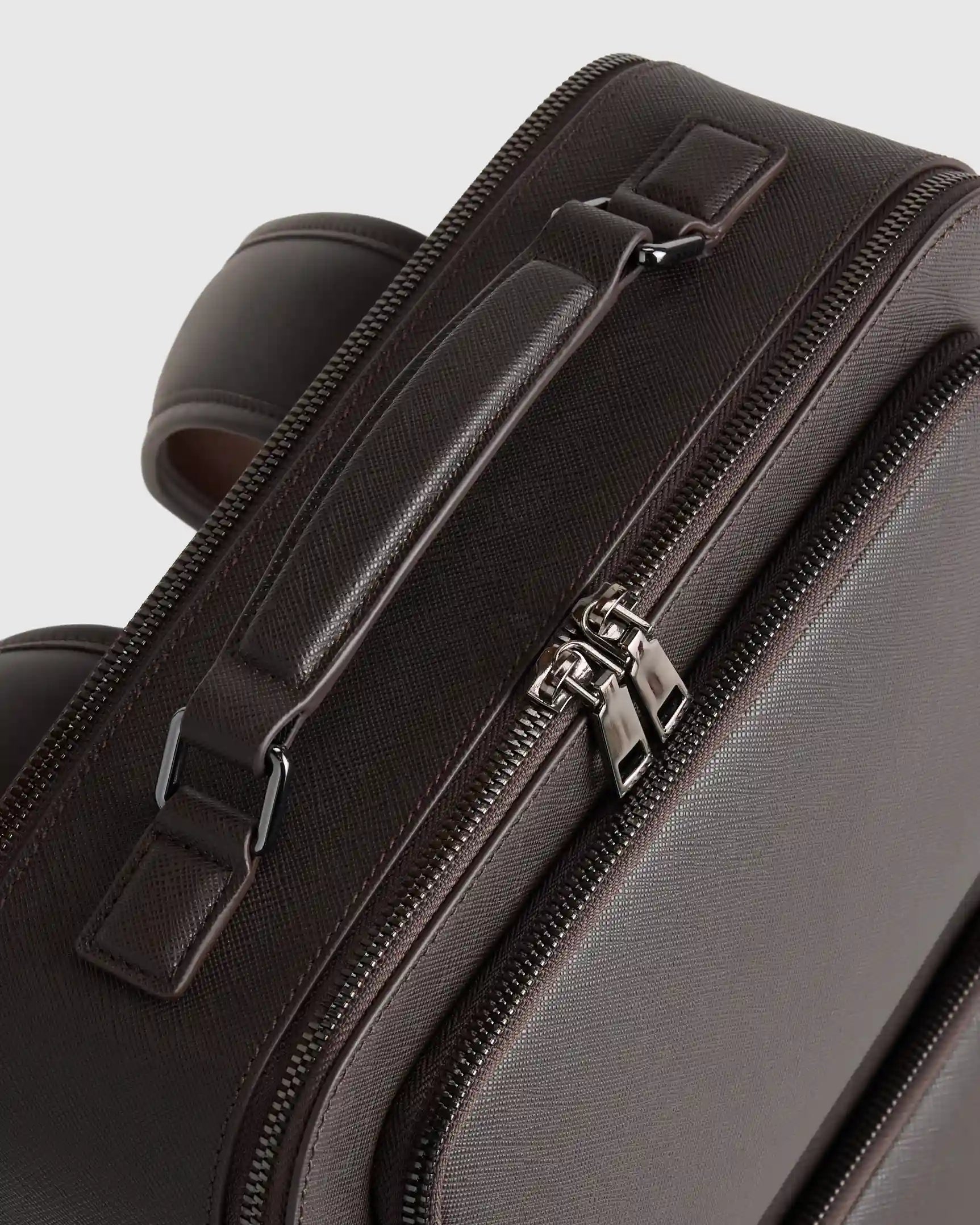 Italian Saffiano Laptop Backpack