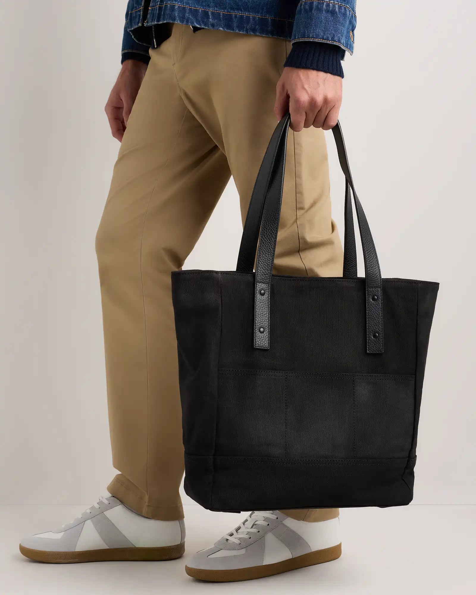 Waxed Canvas Utility Tote