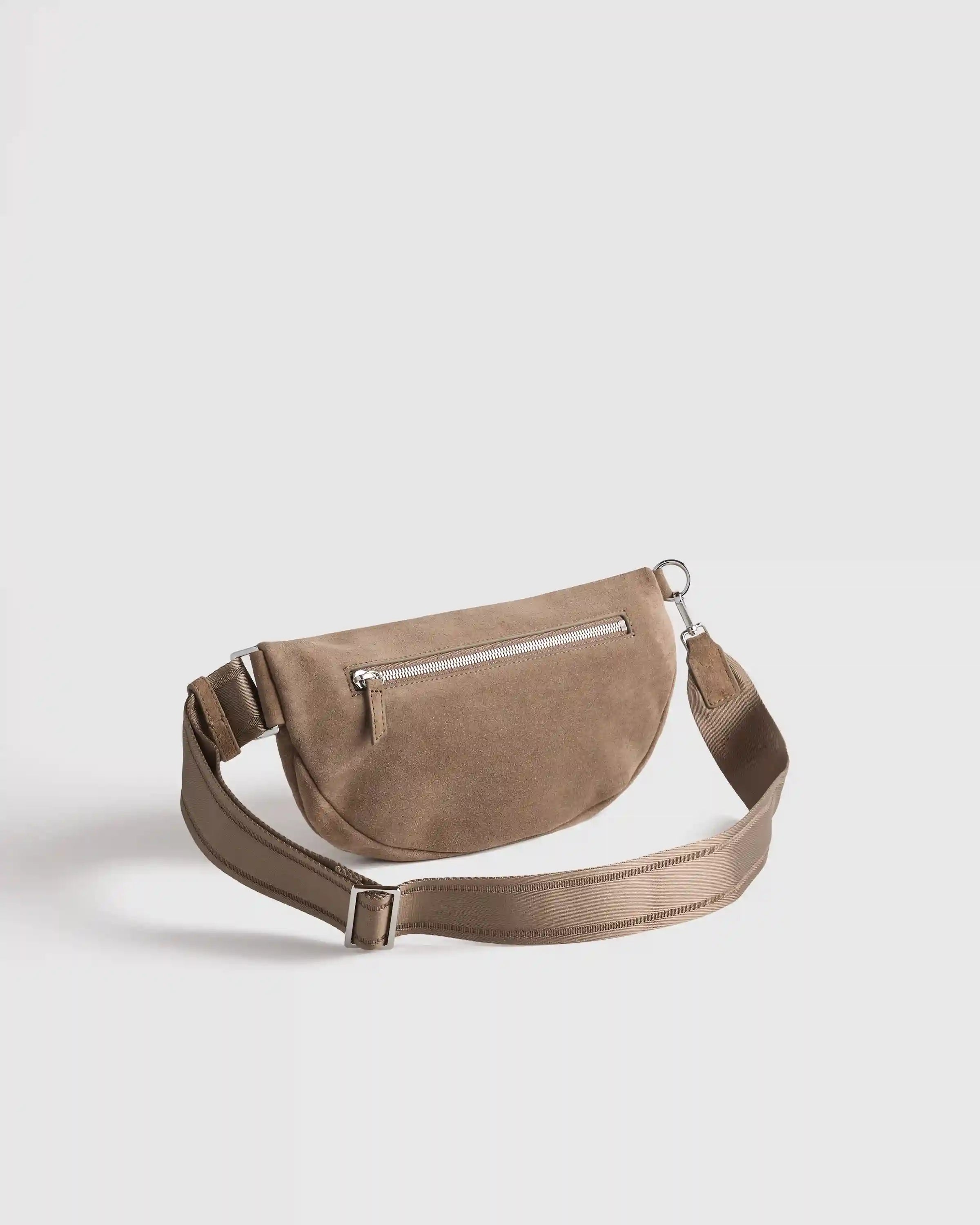 Quinn Suede Sling Bag
