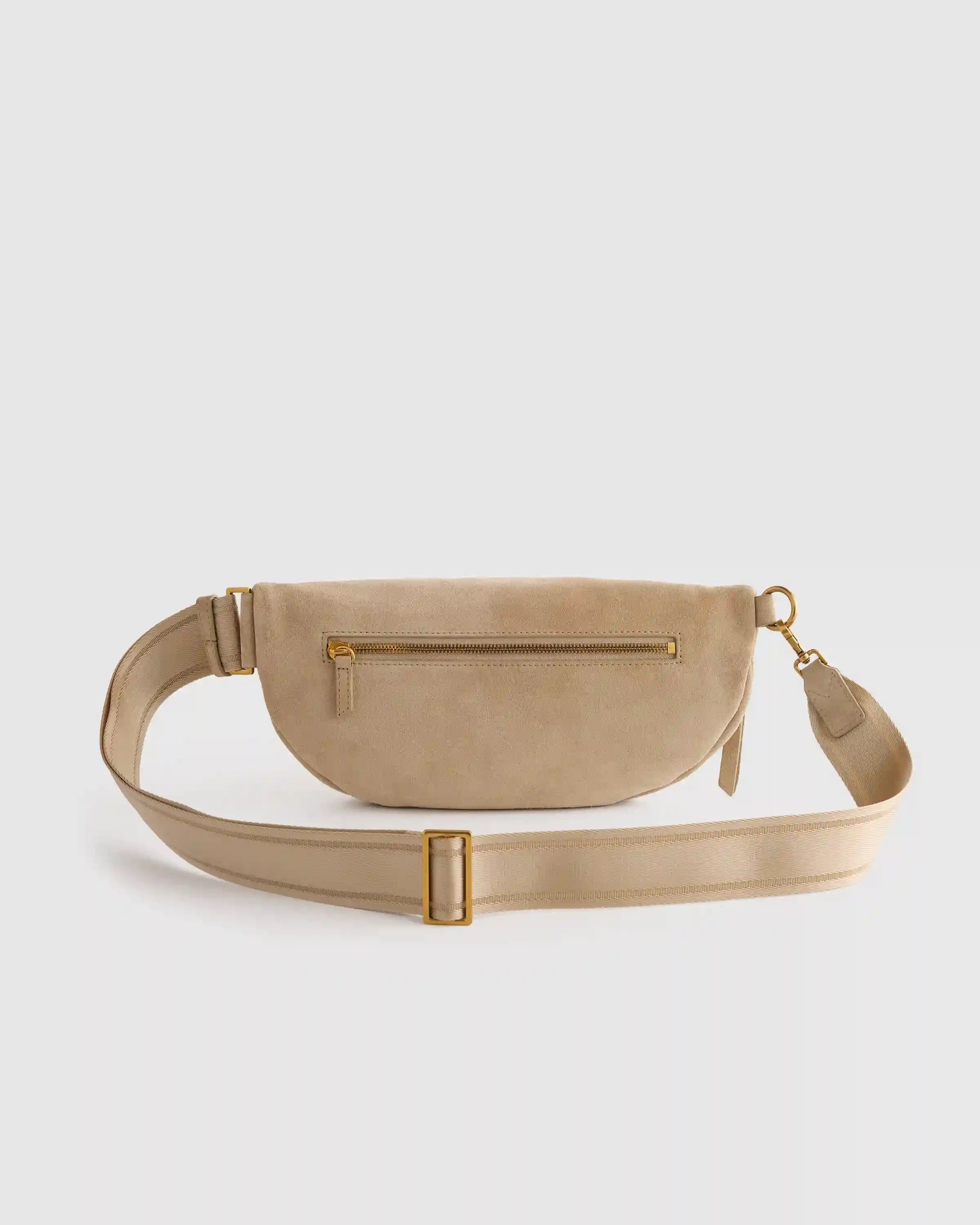 Quinn Suede Sling Bag