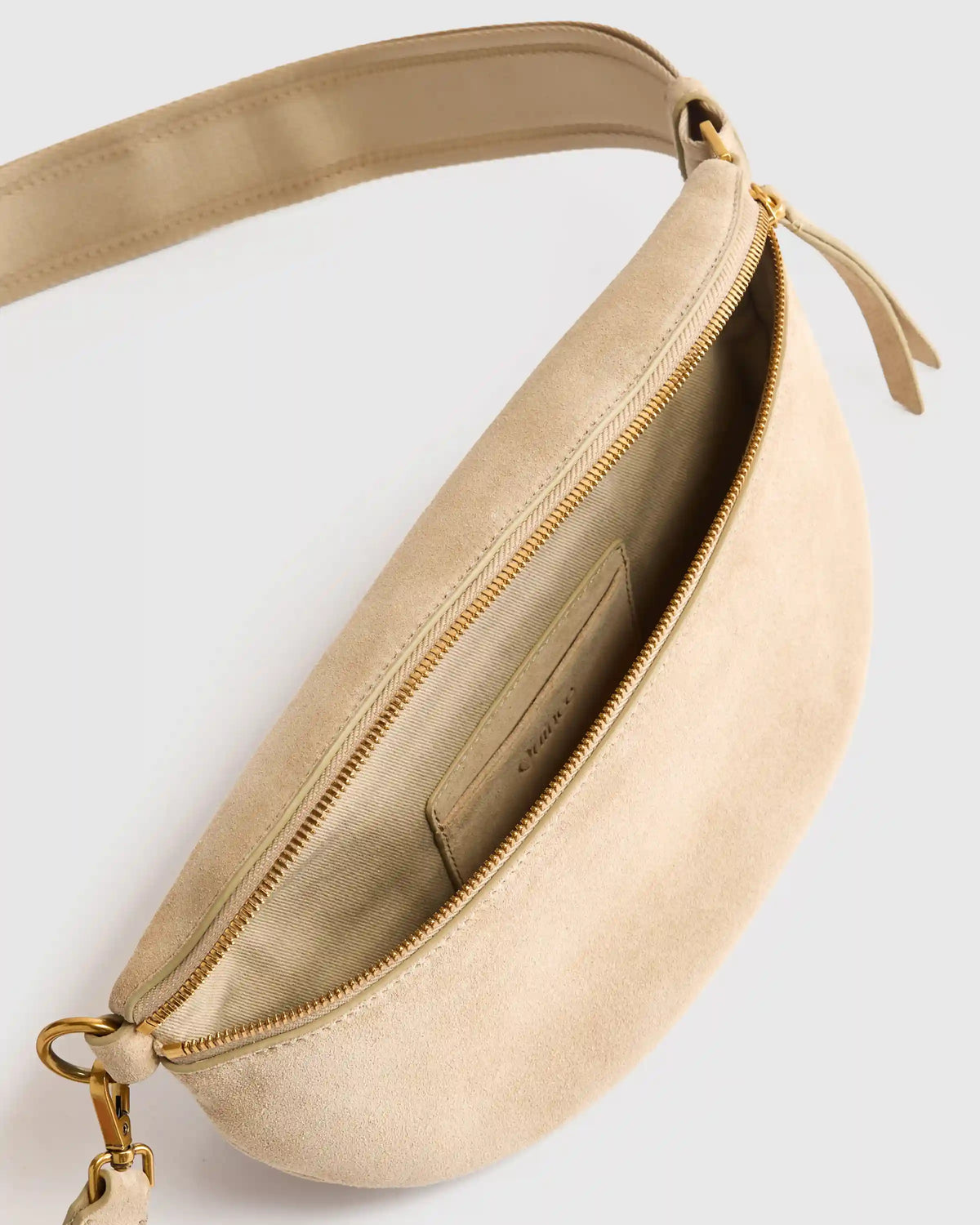 Quinn Suede Sling Bag