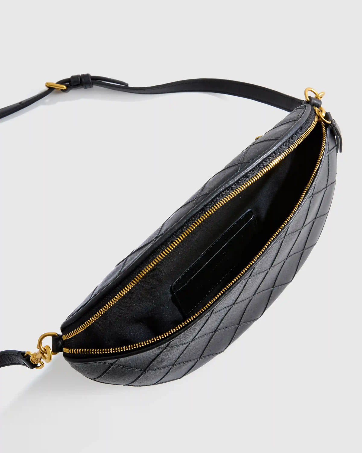 Italian Leather Diamond Stitch Sling