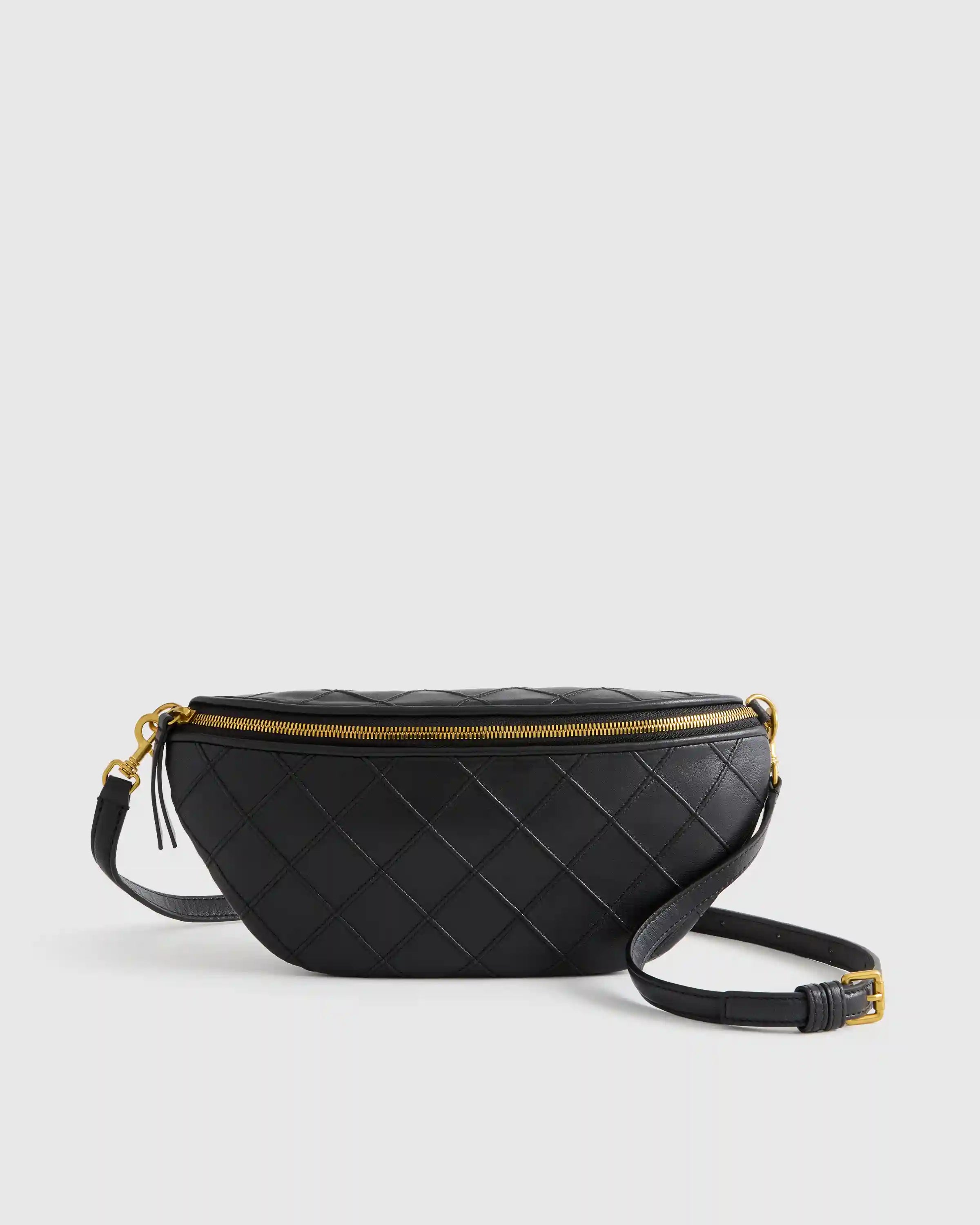 Italian Leather Diamond Stitch Sling