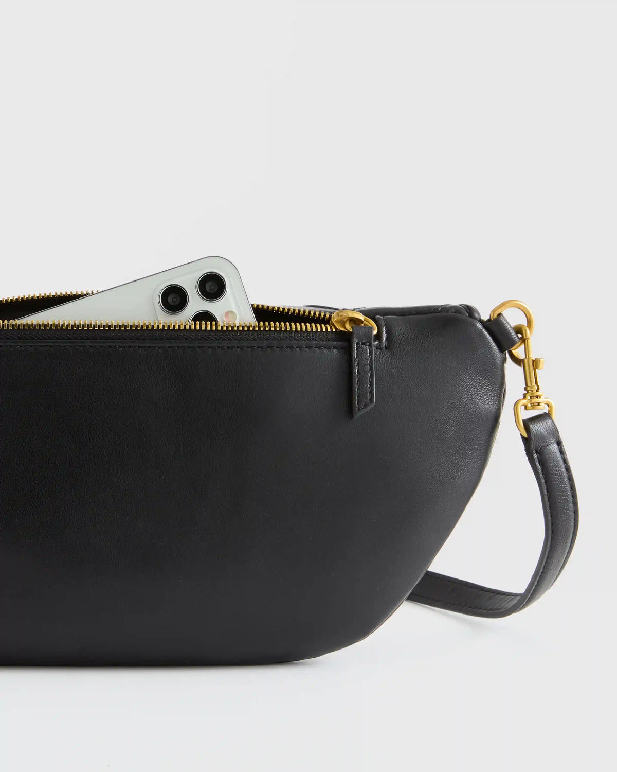 Italian Leather Diamond Stitch Sling