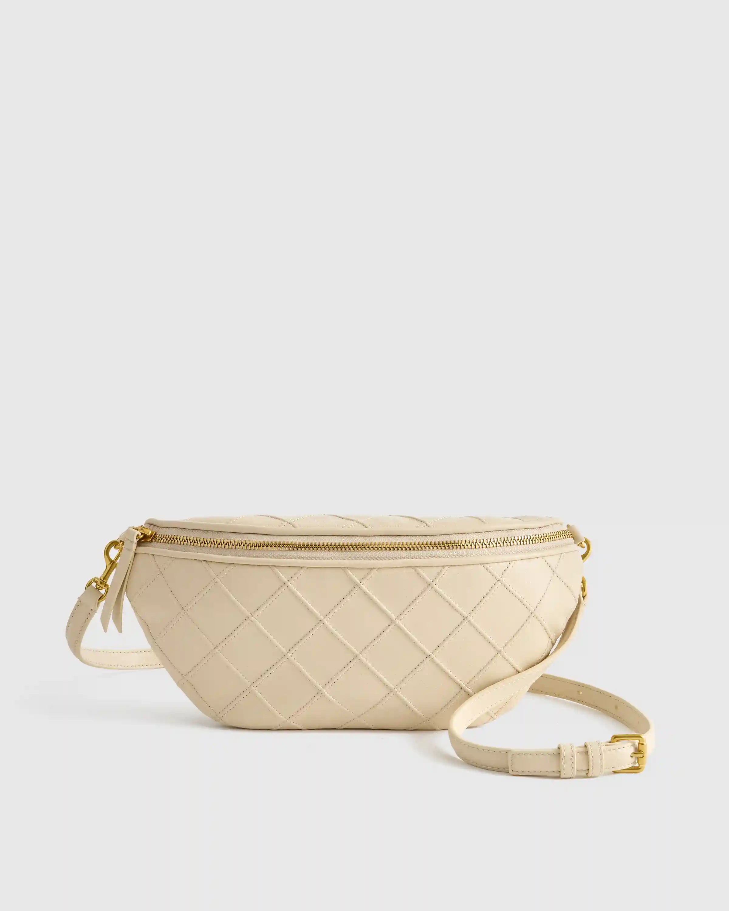 Italian Leather Diamond Stitch Sling