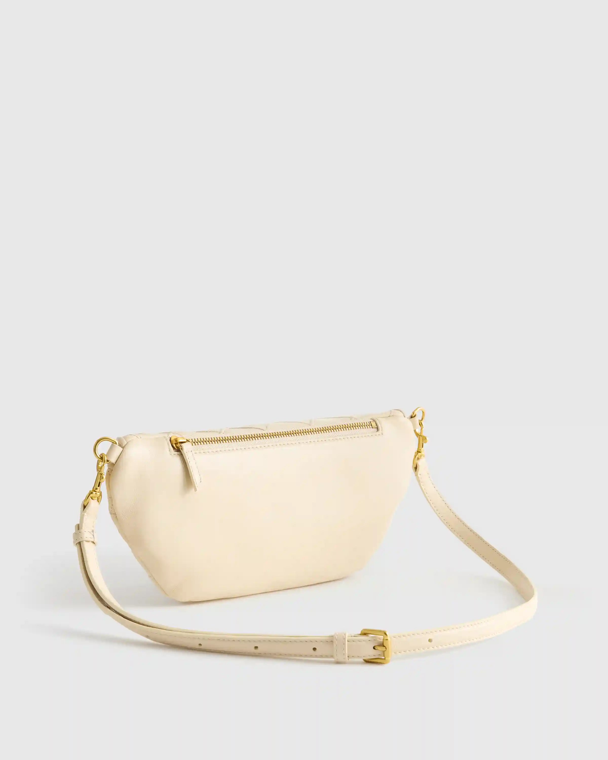 Italian Leather Diamond Stitch Sling