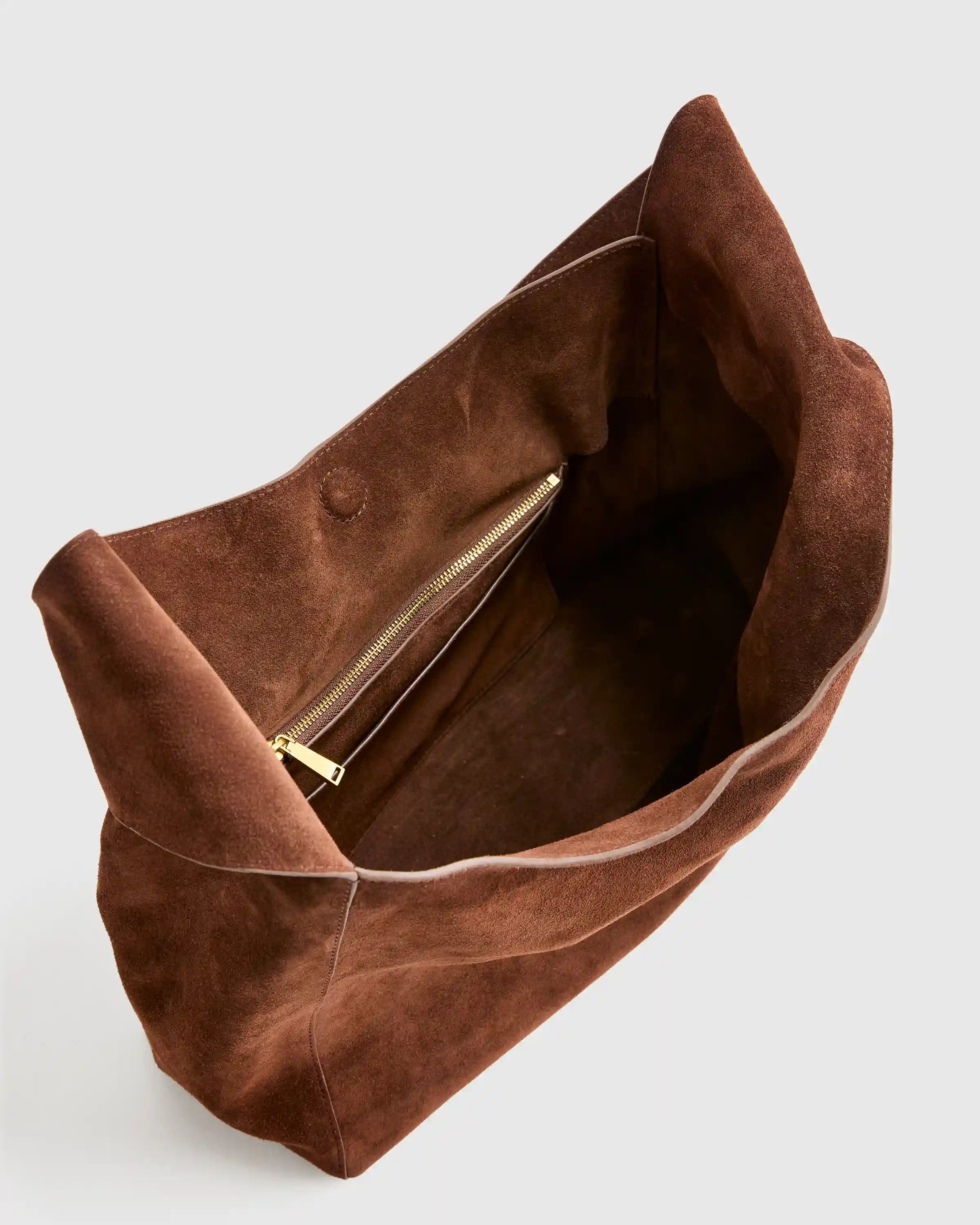 Esme Suede Shoulder Bag