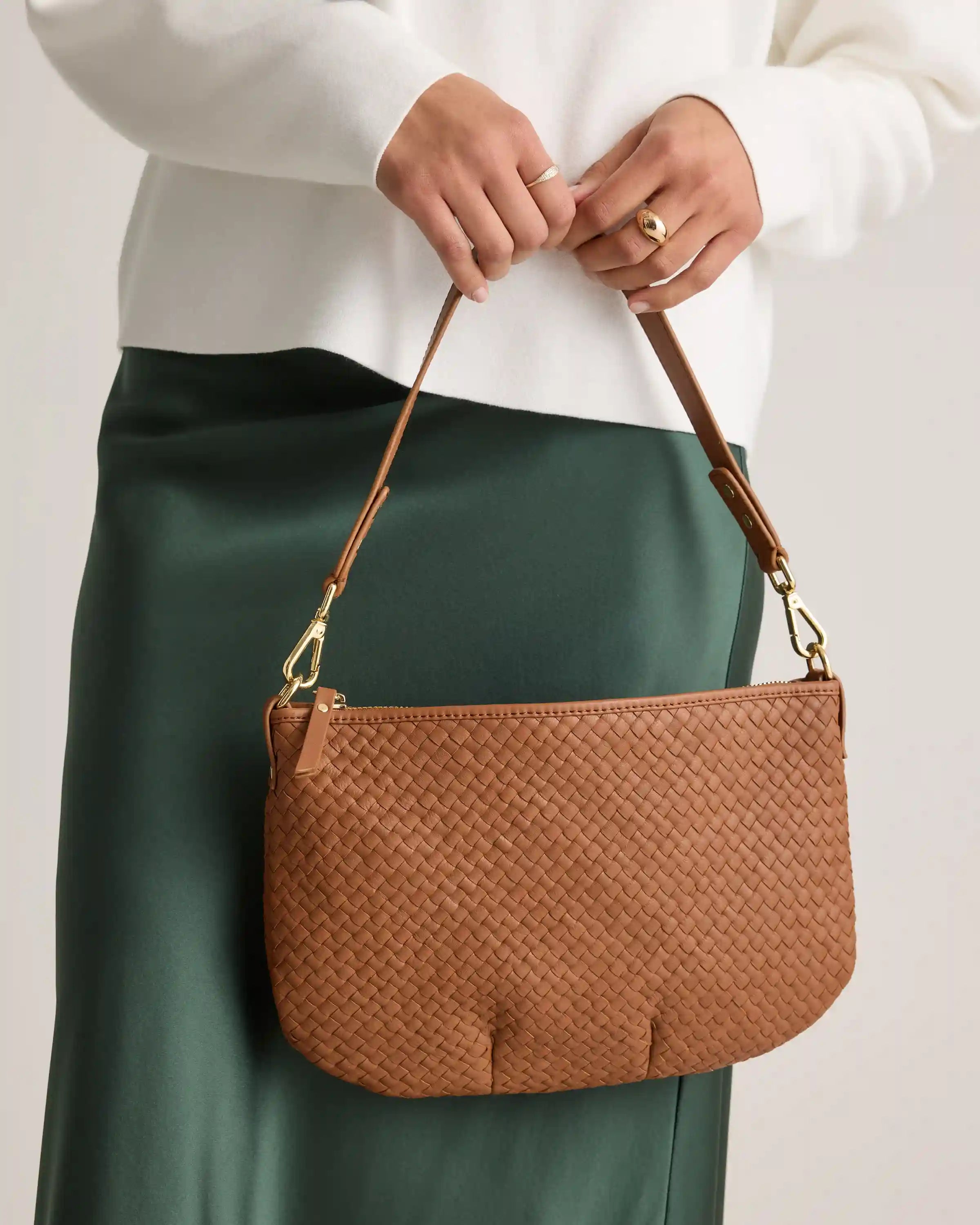 Sloane Handwoven Mini Shoulder Bag