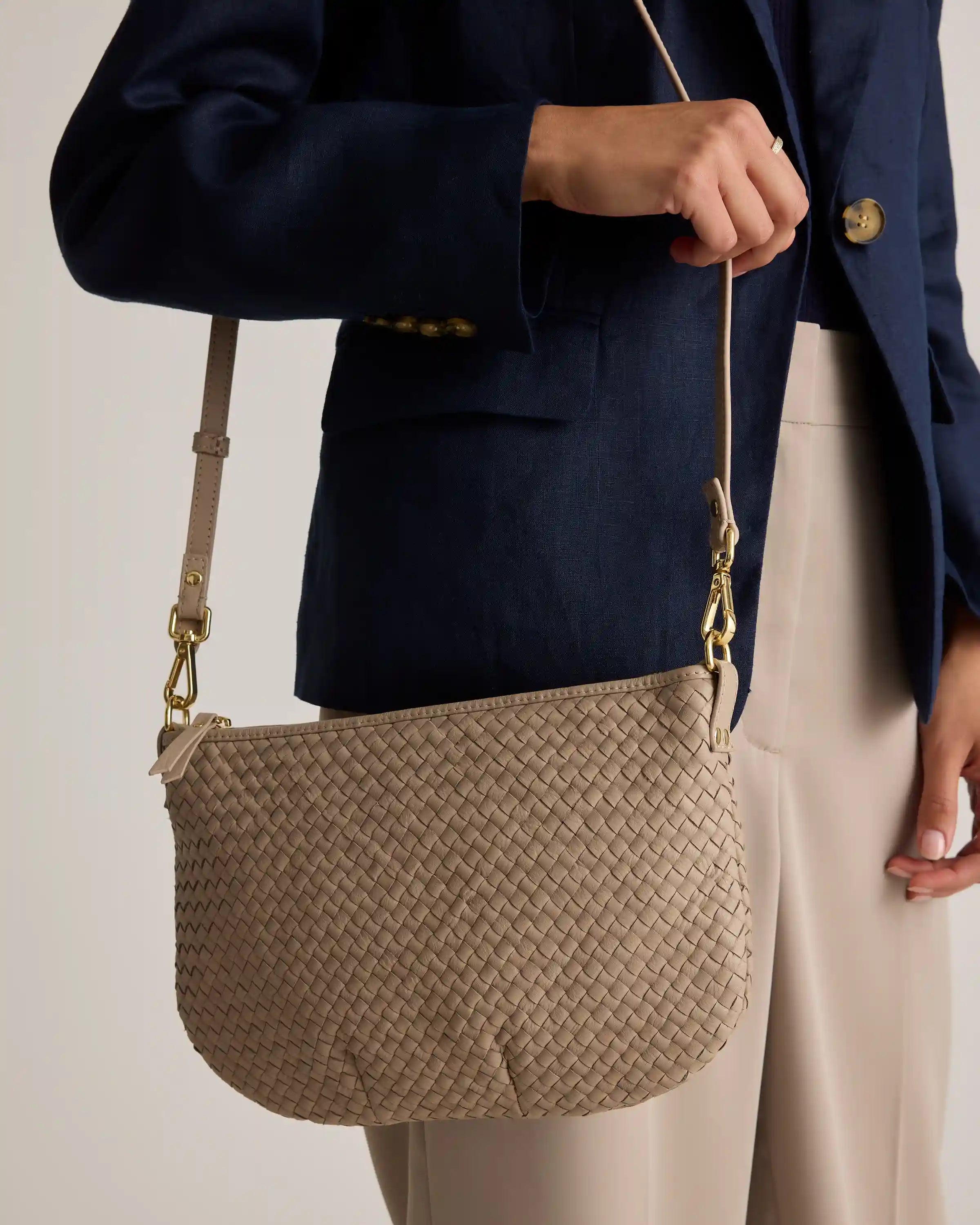 Sloane Handwoven Mini Shoulder Bag