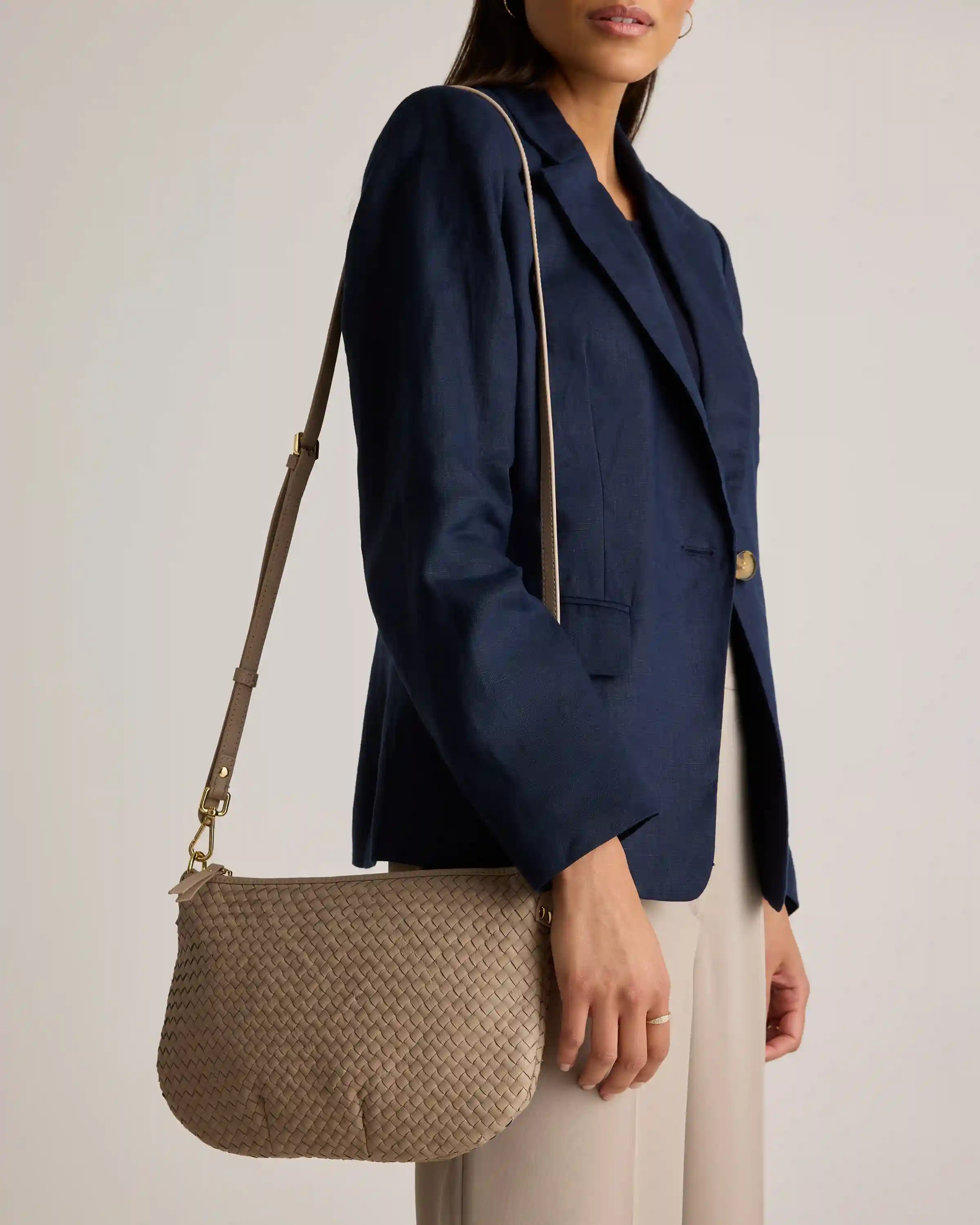 Sloane Handwoven Mini Shoulder Bag