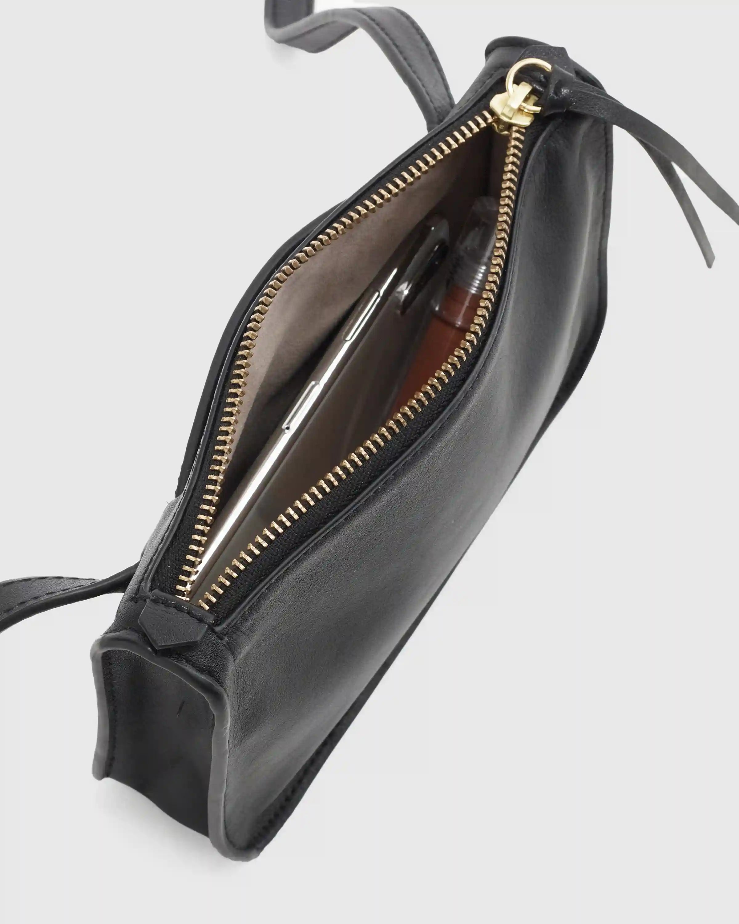 100% Italian Nappa Leather Belt Bag