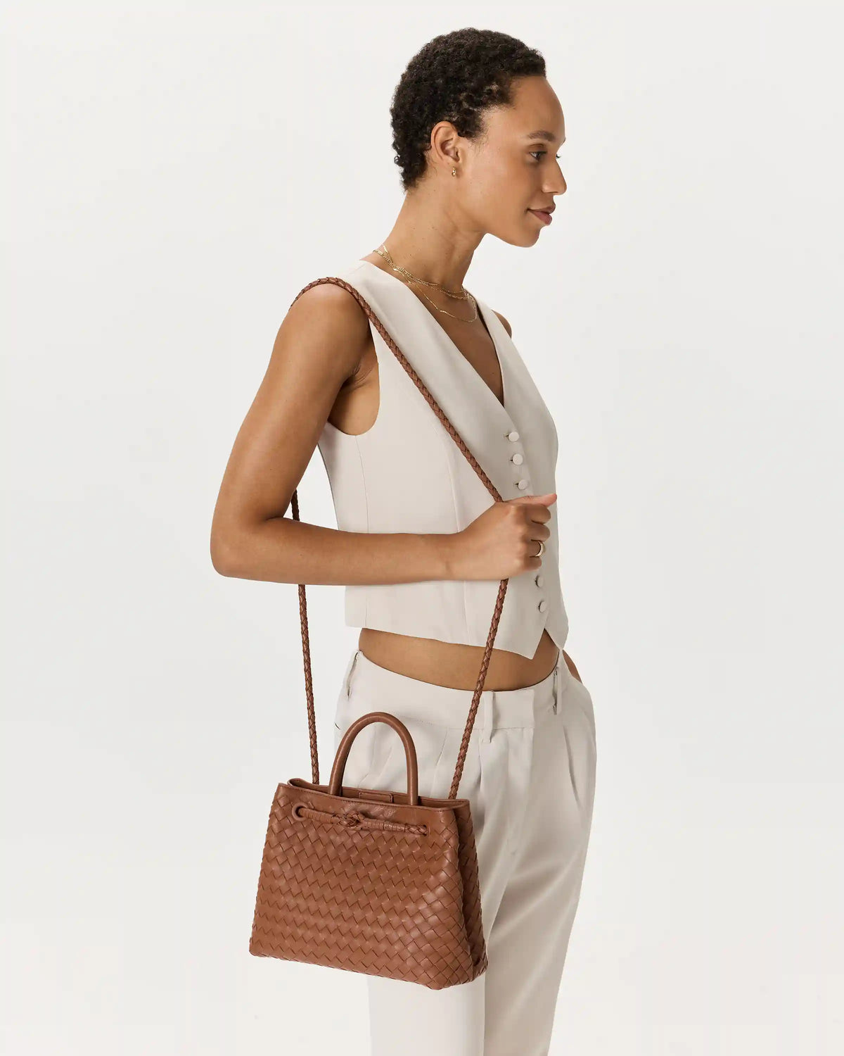 Romy Handwoven Mini Satchel