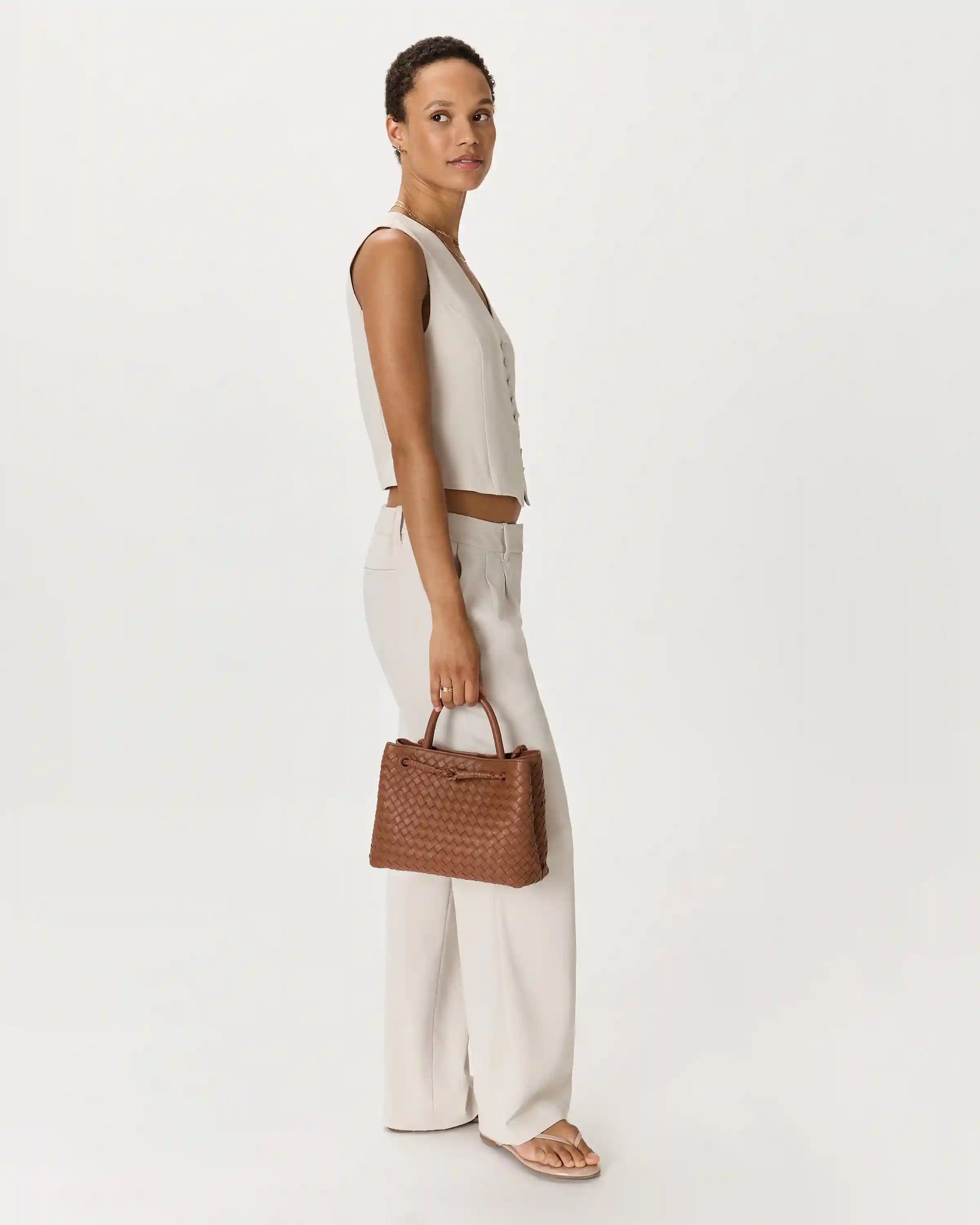 Romy Handwoven Mini Satchel