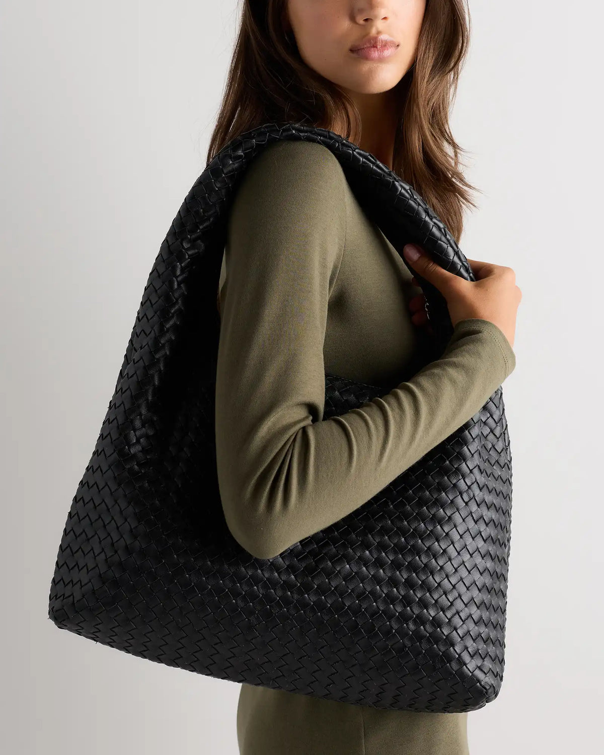 Elodie Handwoven Shoulder Bag