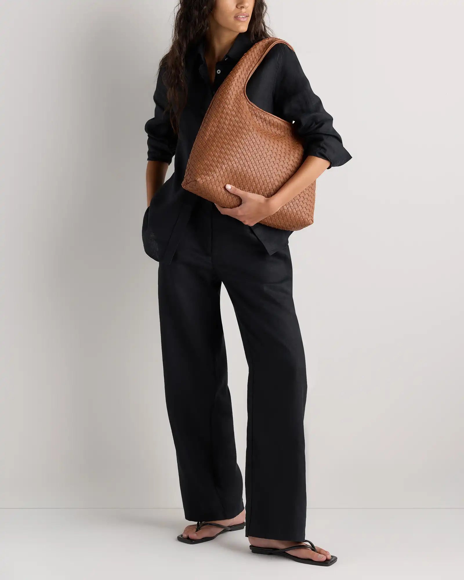 Elodie Handwoven Shoulder Bag