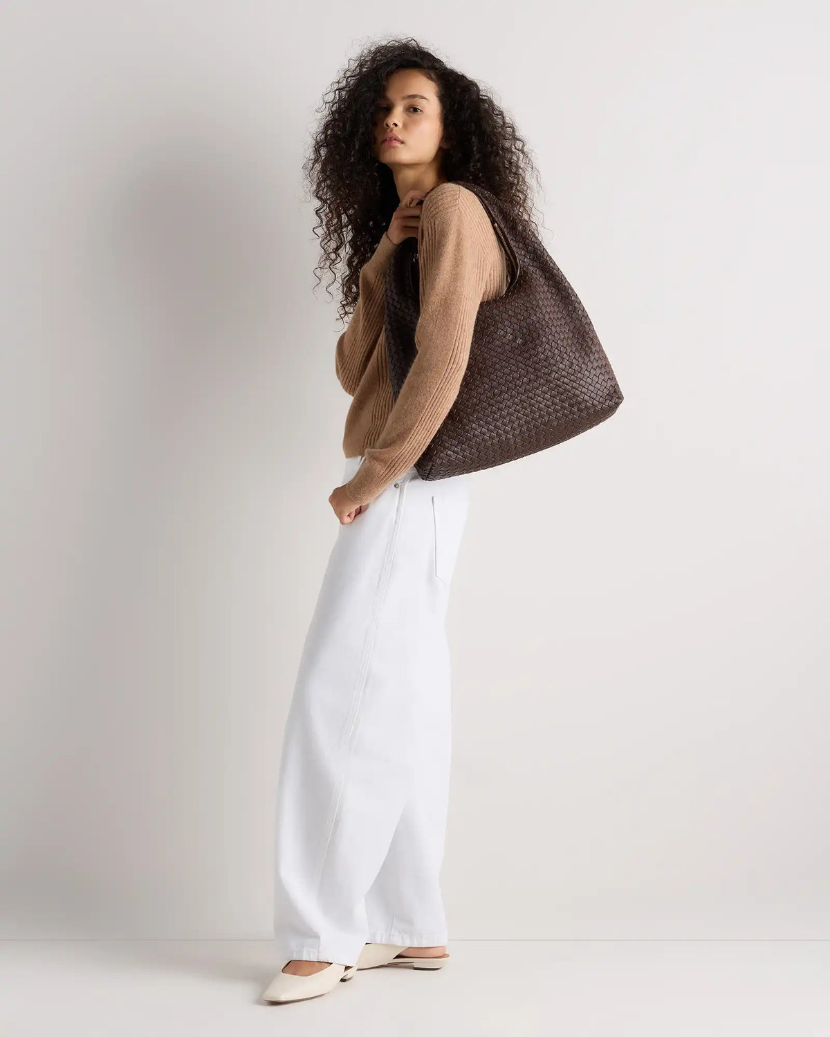 Elodie Handwoven Shoulder Bag