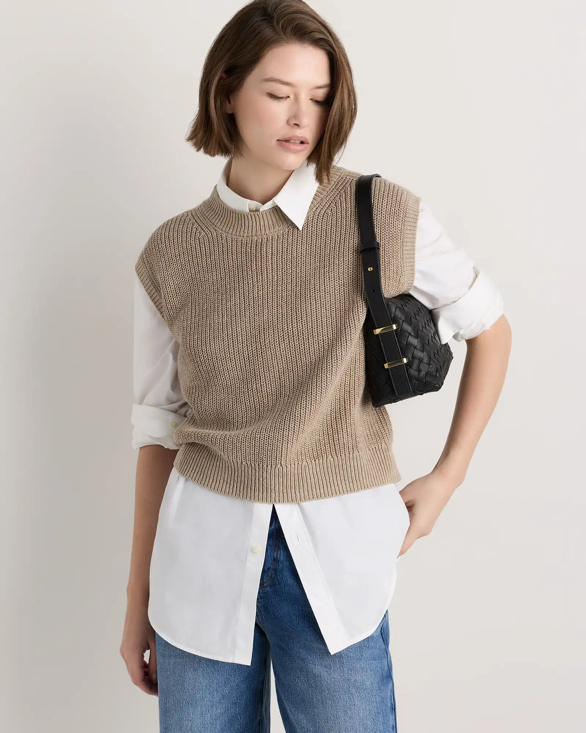 Italian Leather Handwoven Mini Bag
