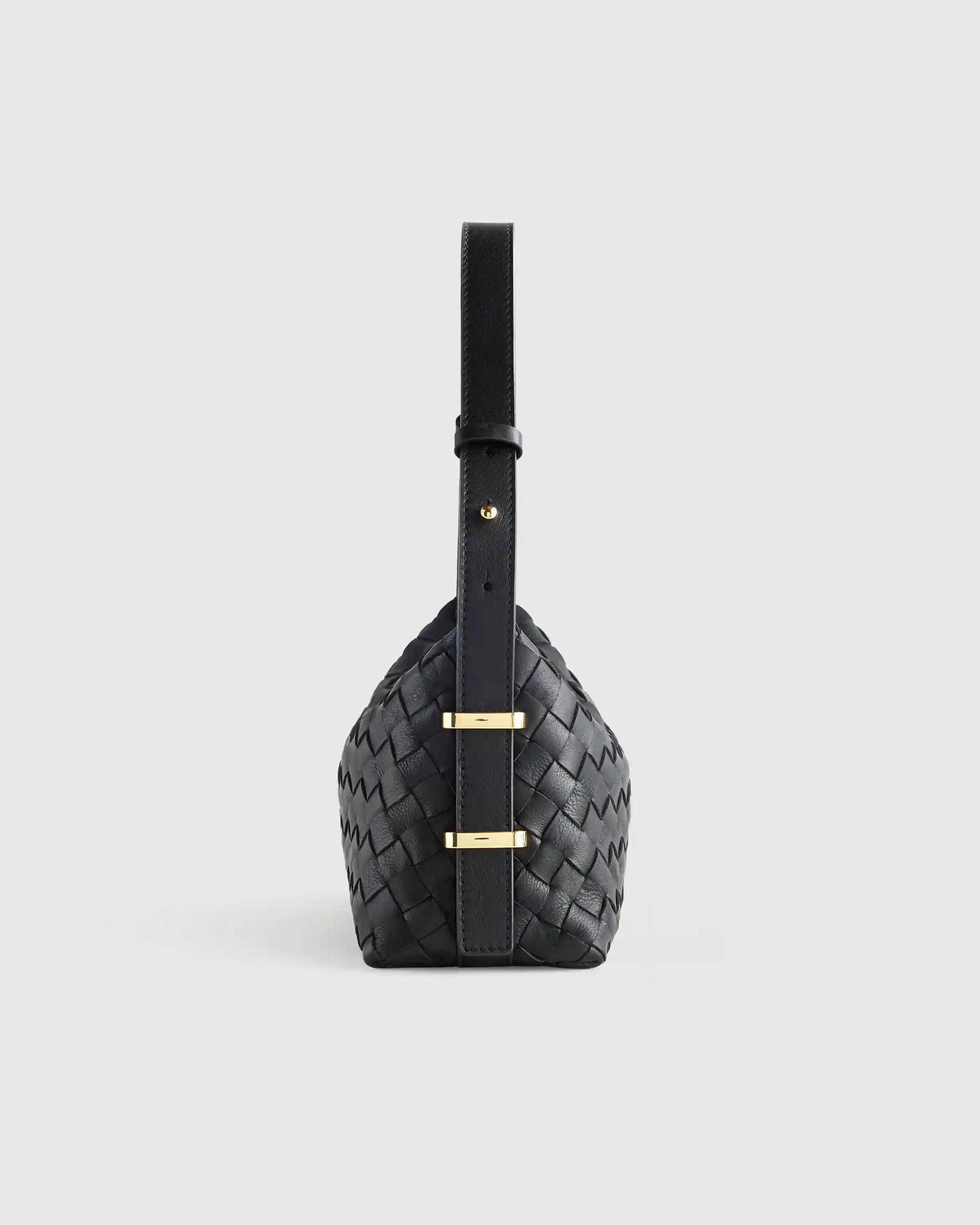 Italian Leather Handwoven Mini Bag