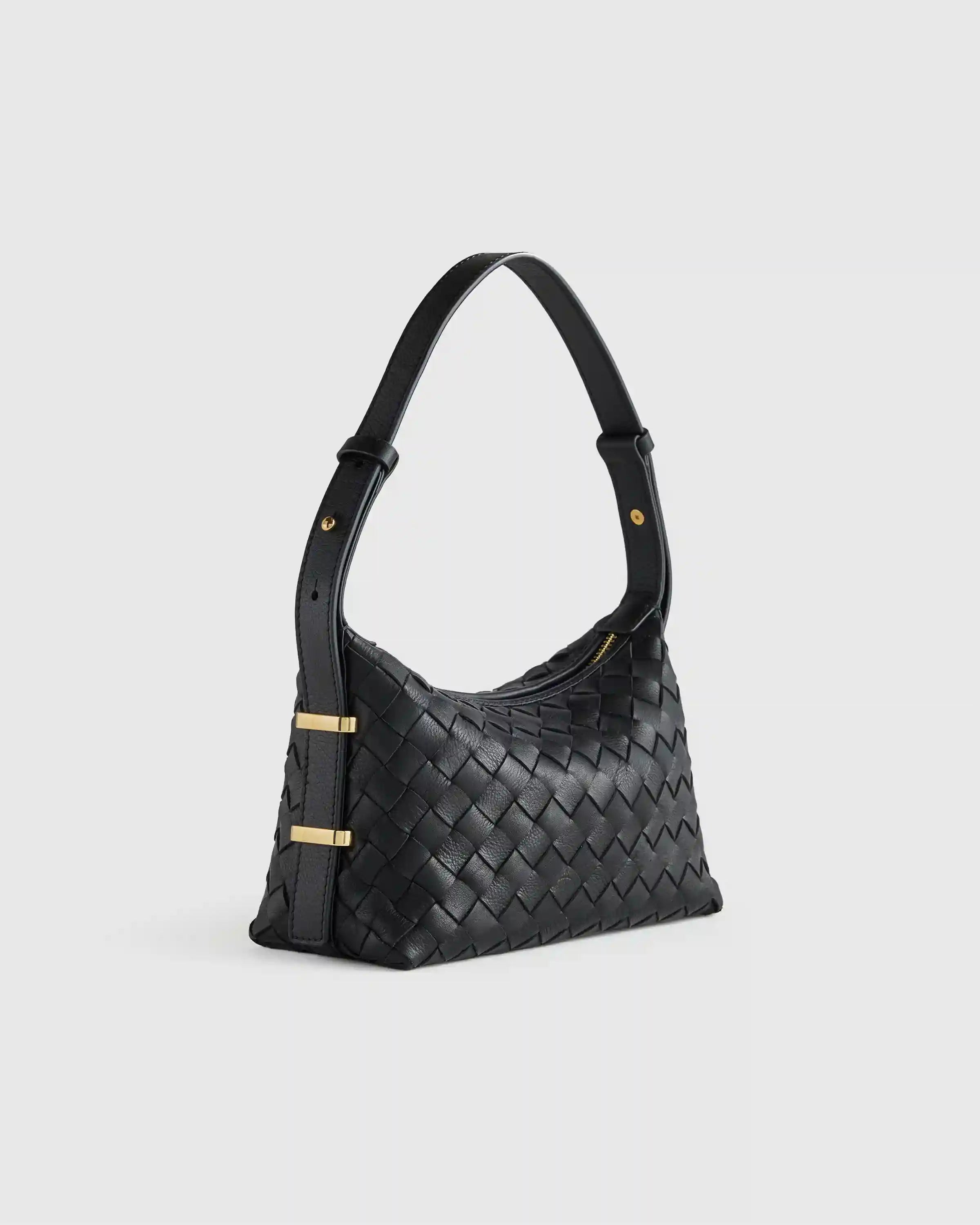 Italian Leather Handwoven Mini Bag