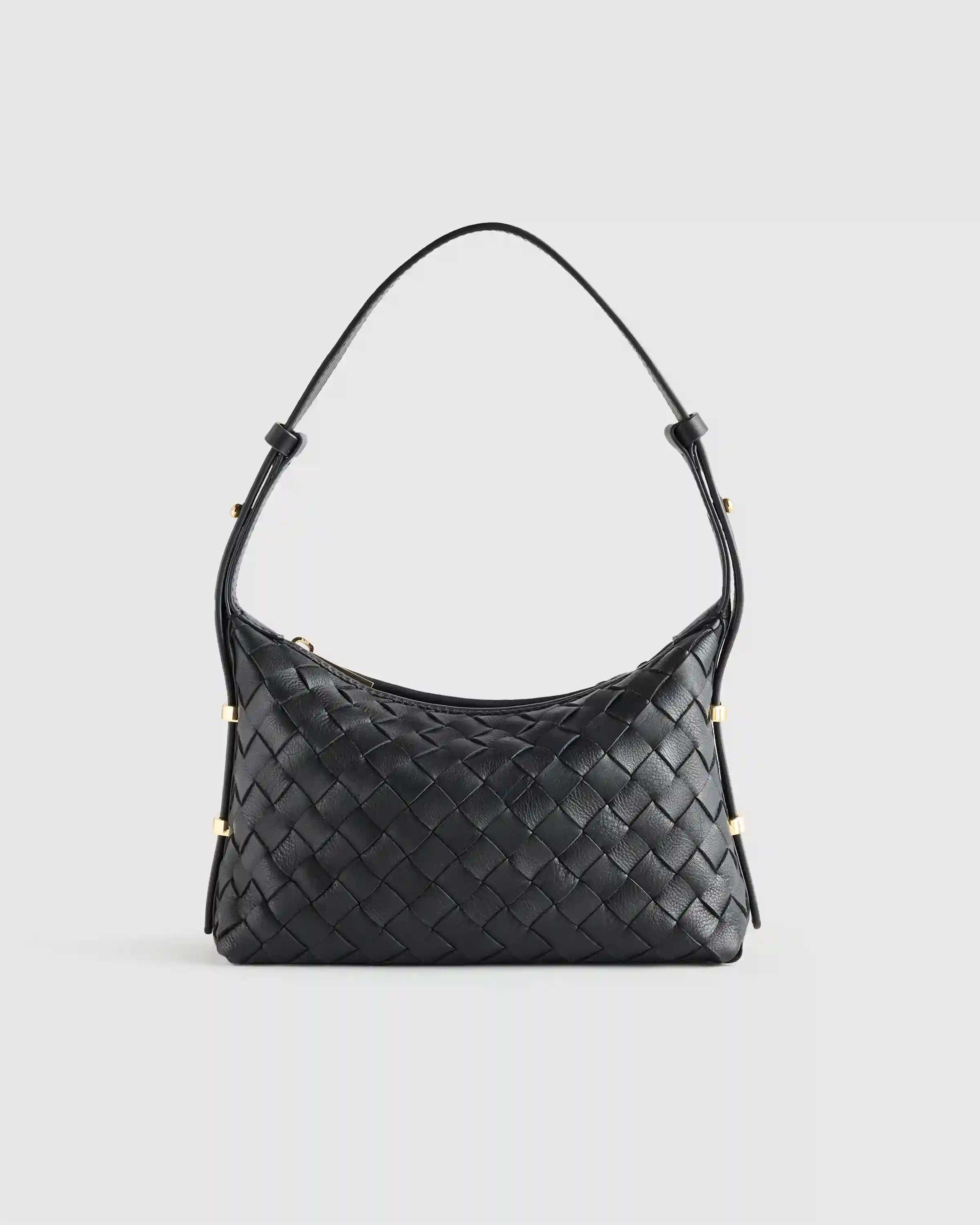Italian Leather Handwoven Mini Bag