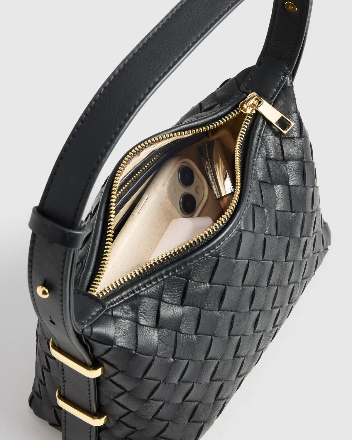 Italian Leather Handwoven Mini Bag