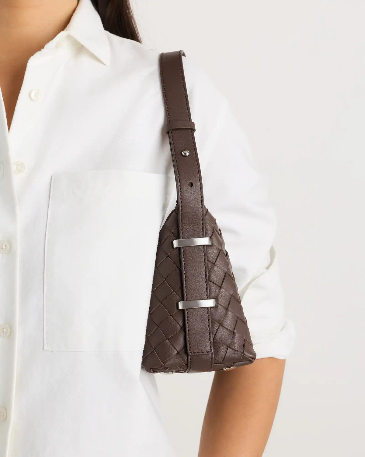 Italian Leather Handwoven Mini Bag