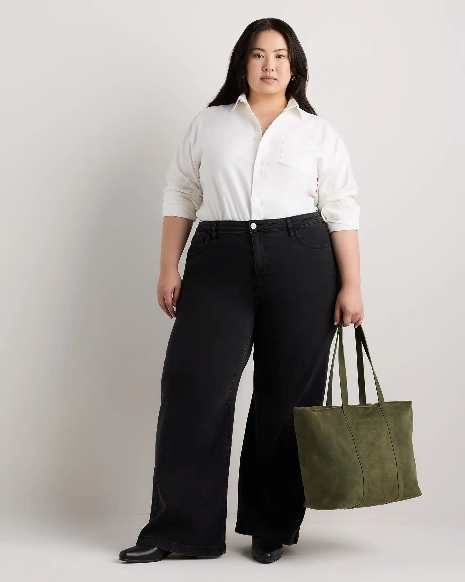 Italian Suede Everyday Tote