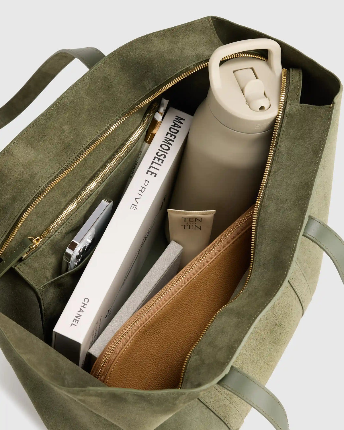 Italian Suede Everyday Tote