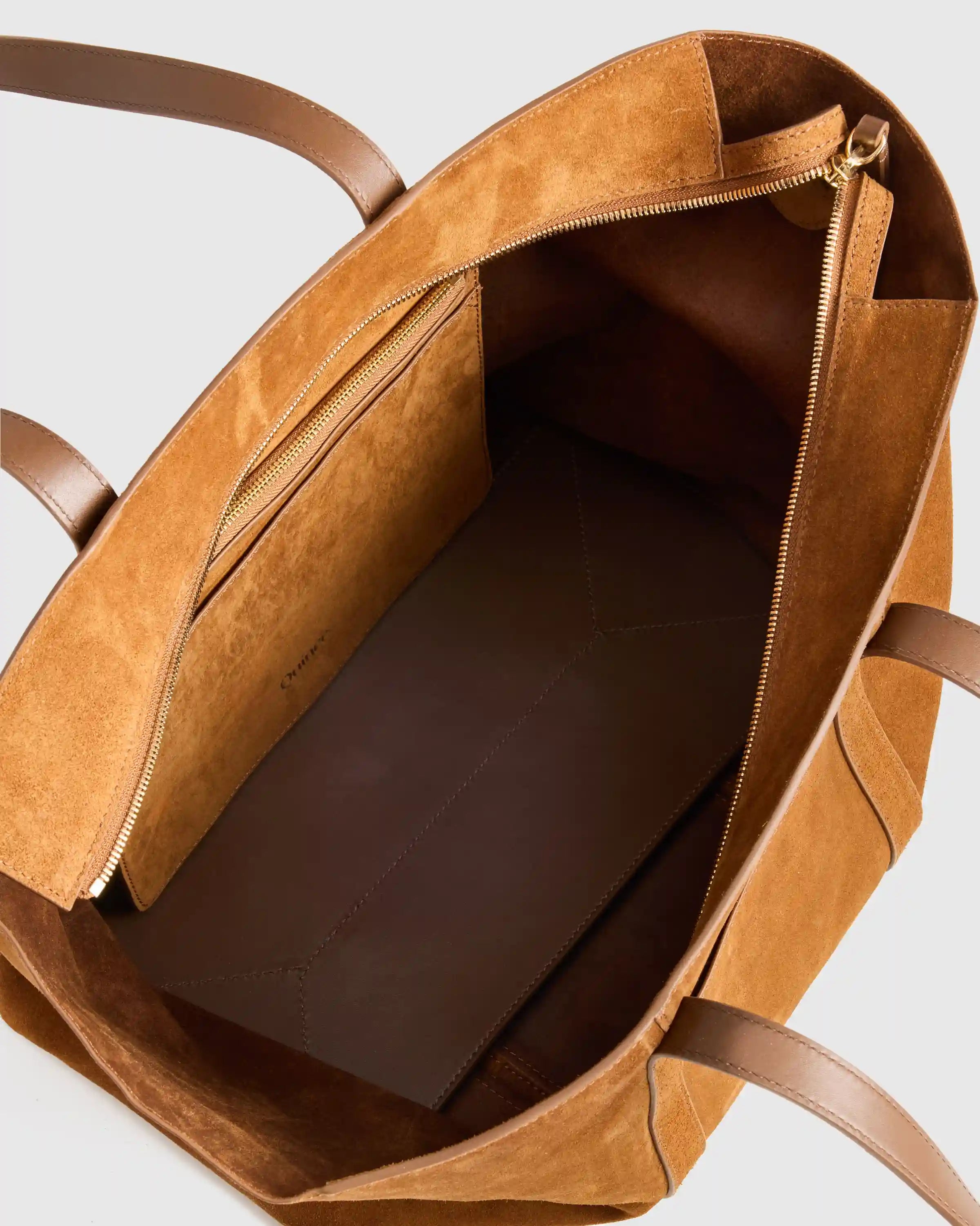 Italian Suede Everyday Tote