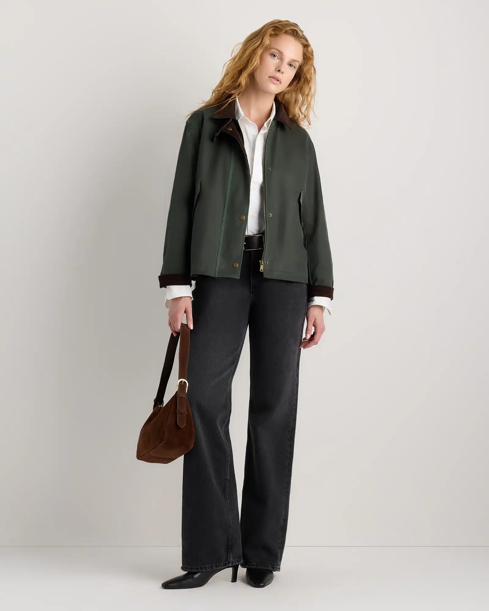 Sutton Suede Small Shoulder Bag