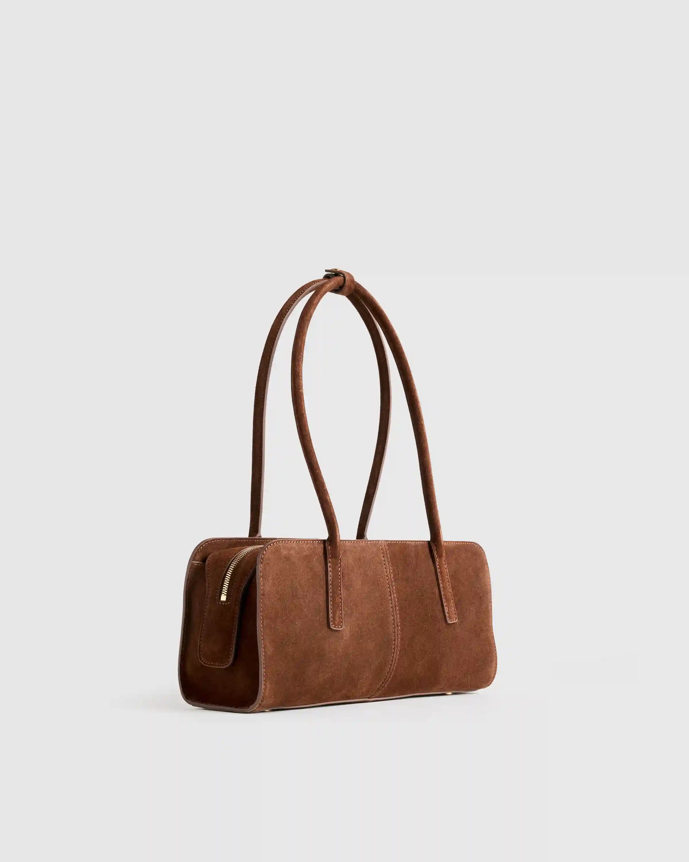 Bea Suede Shoulder Bag