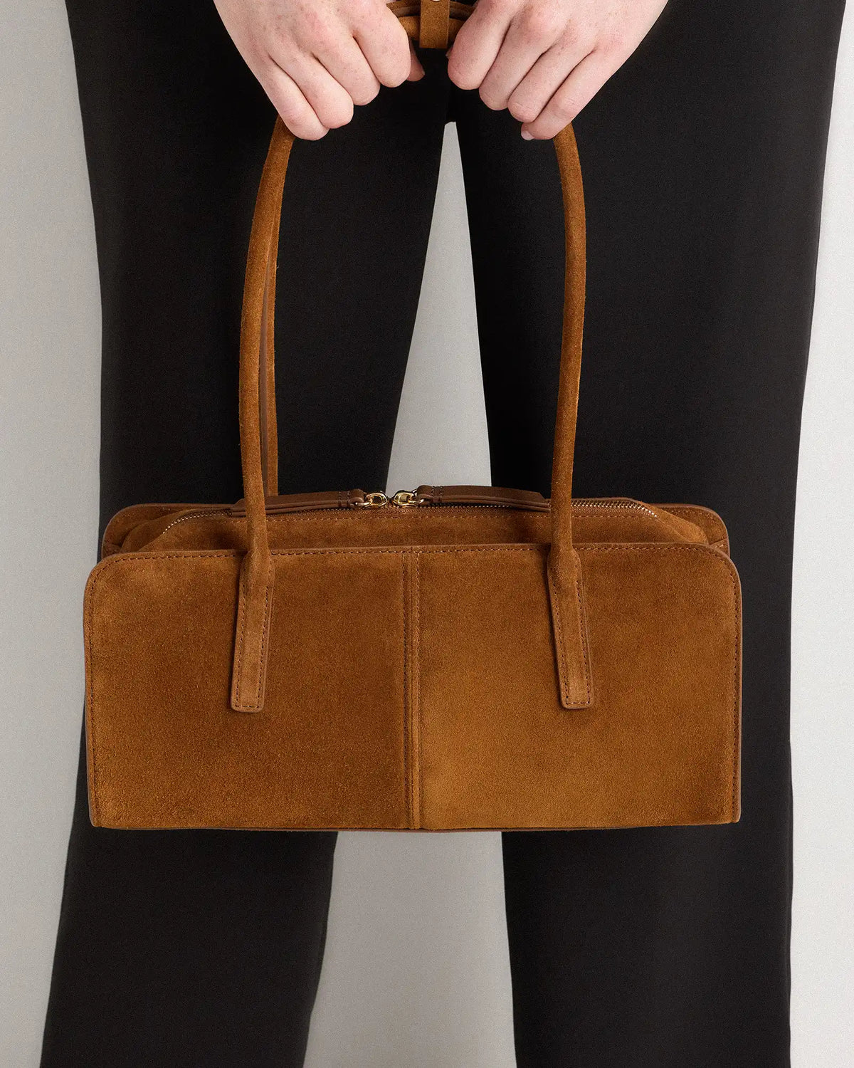 Bea Suede Shoulder Bag