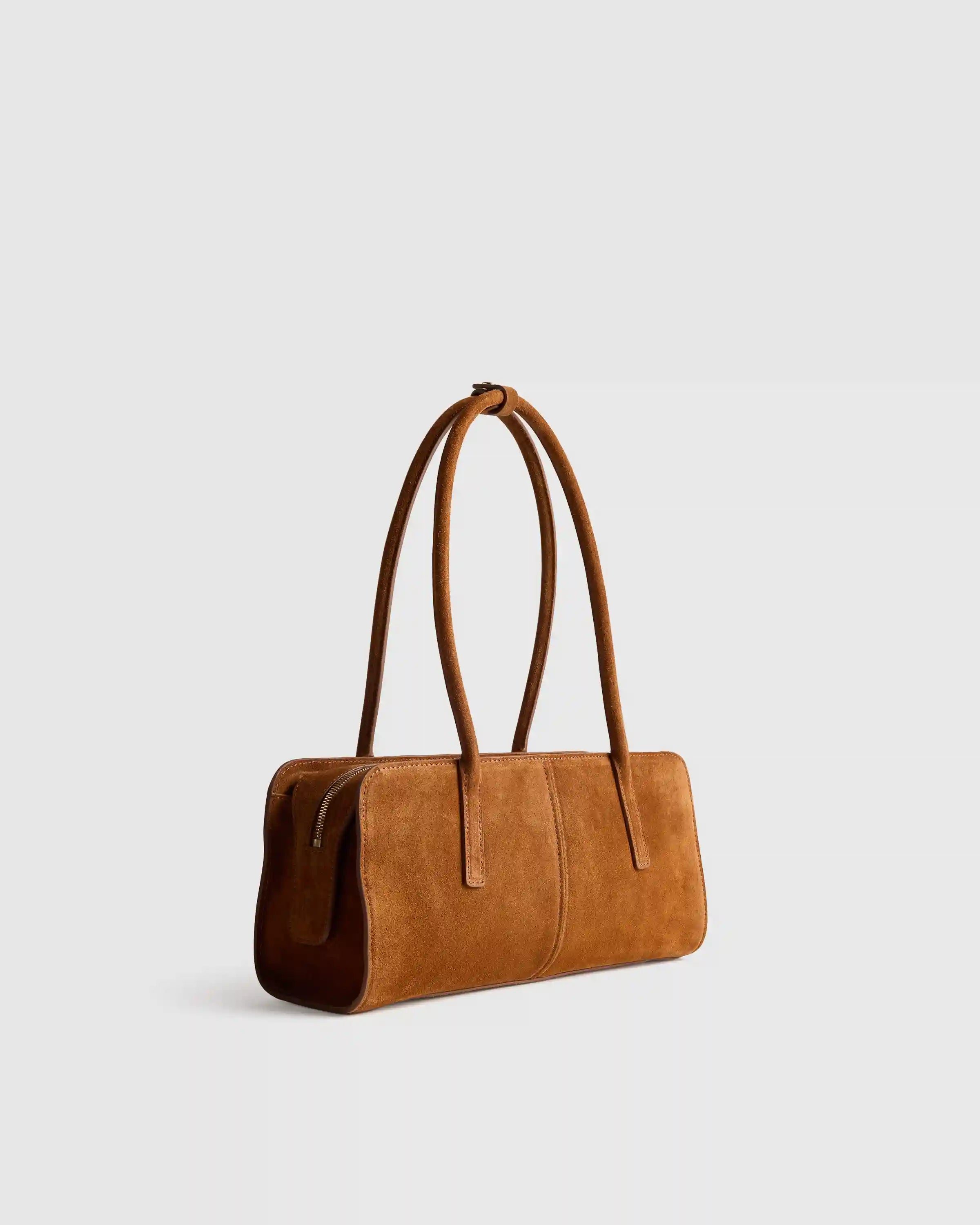 Bea Suede Shoulder Bag