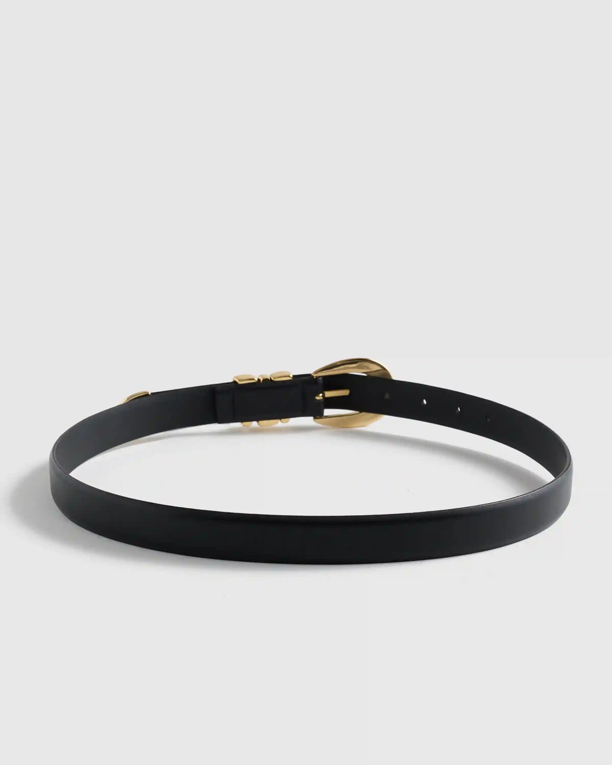 Elissa Triple Keeper European Leather Belt