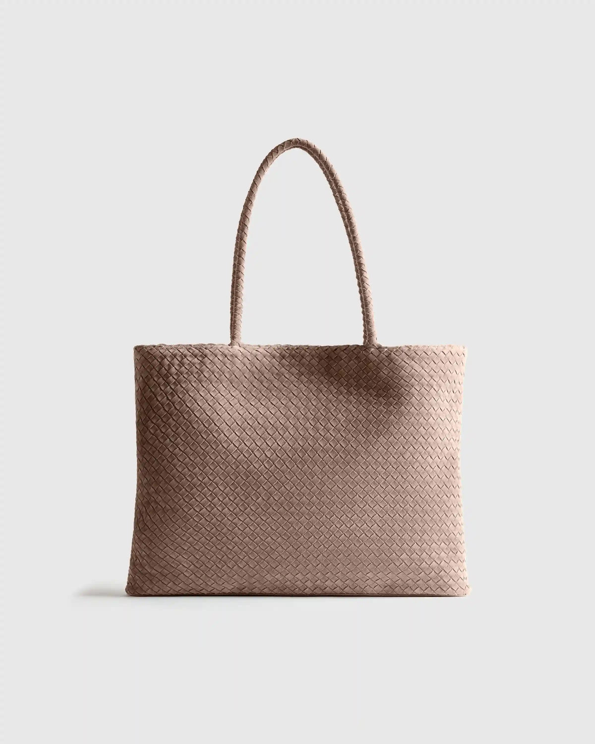 Siena Suede Handwoven Tote