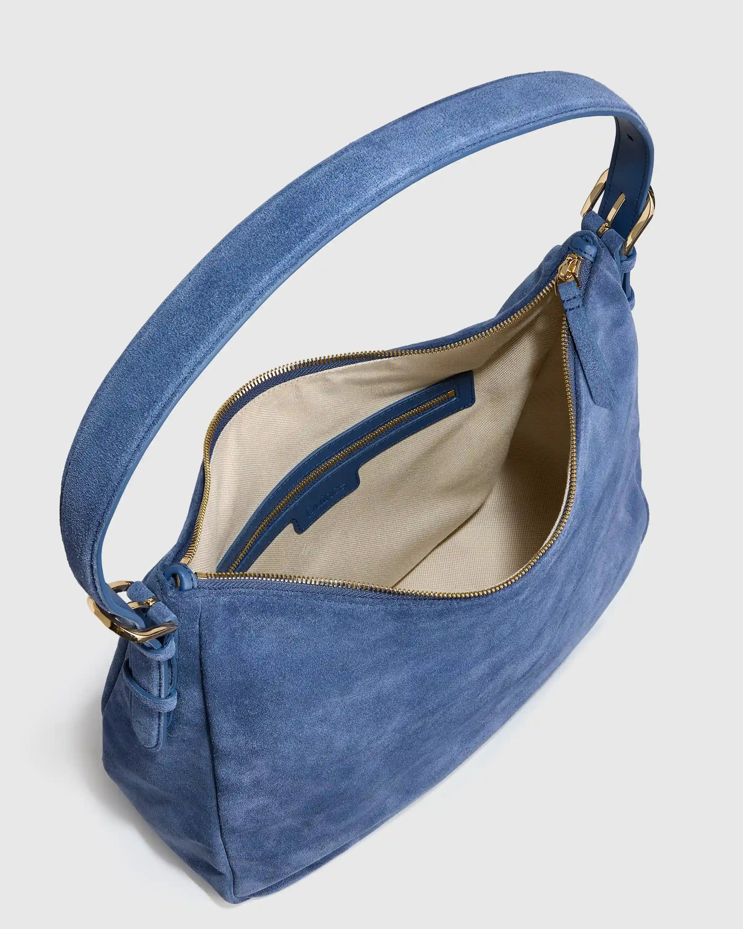 Sutton Suede Shoulder Bag