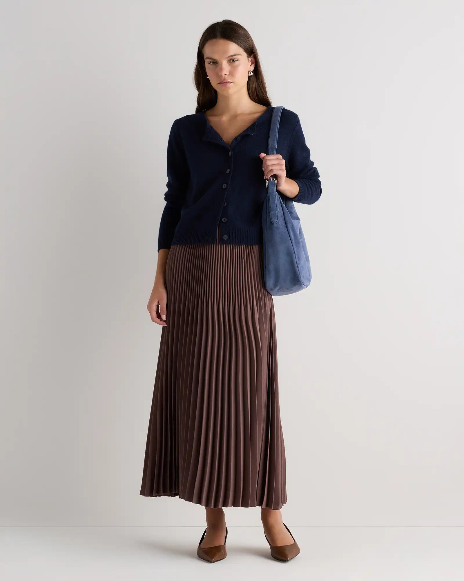 Sutton Suede Shoulder Bag
